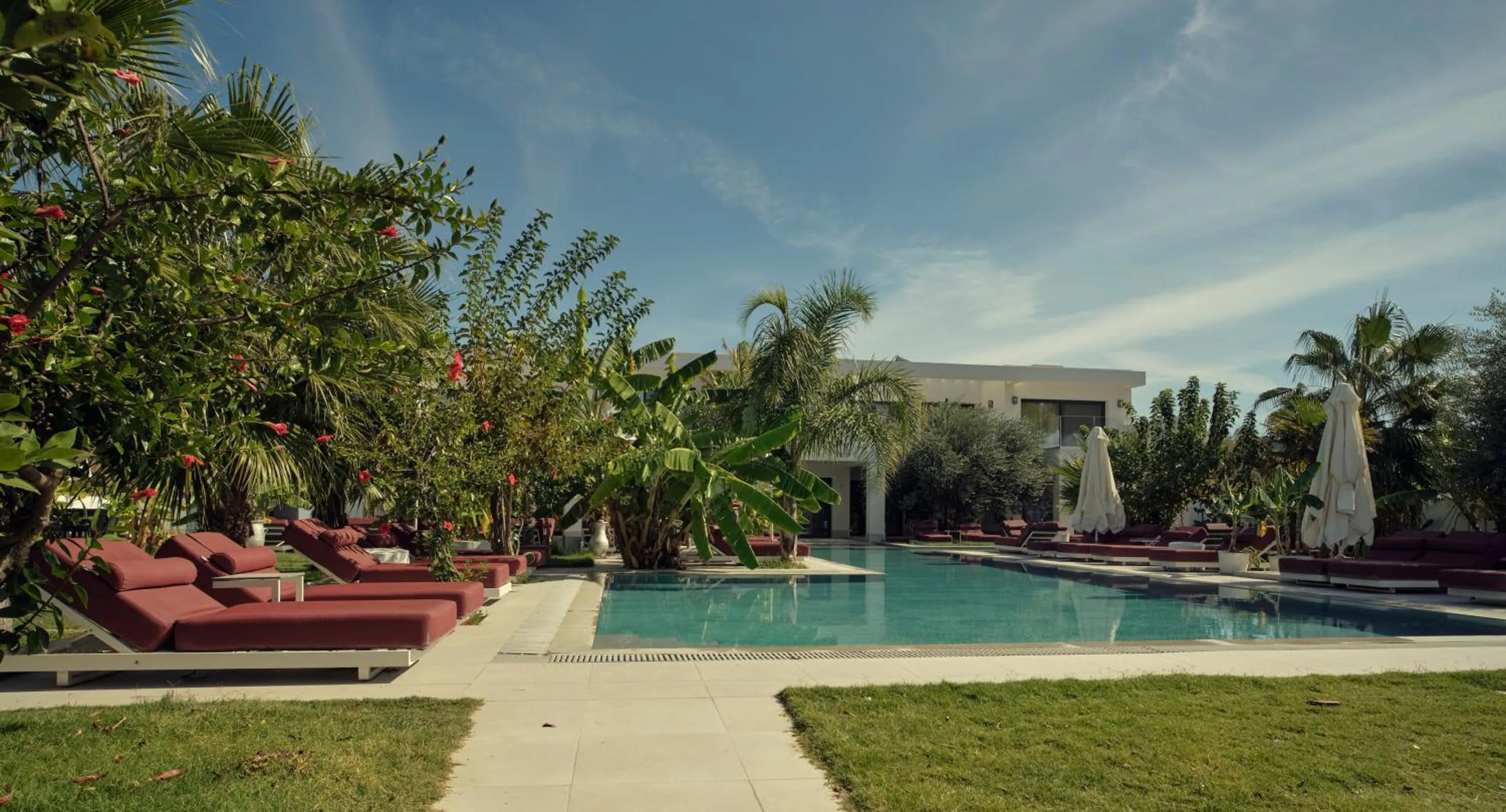 Swimming pool in Maro Apartments Arillas Corfu
