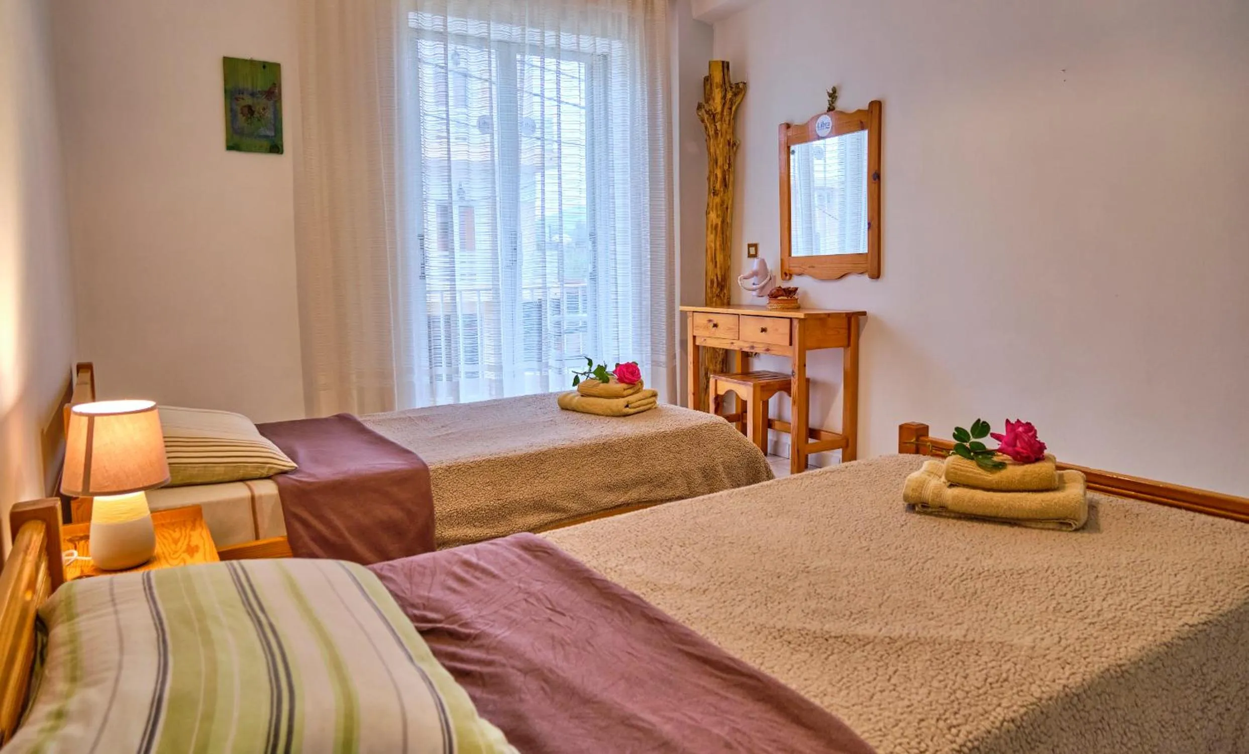 Bed in Maro Apartments Arillas Corfu