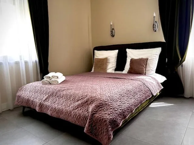 Bed in Apartamenty Glamour
