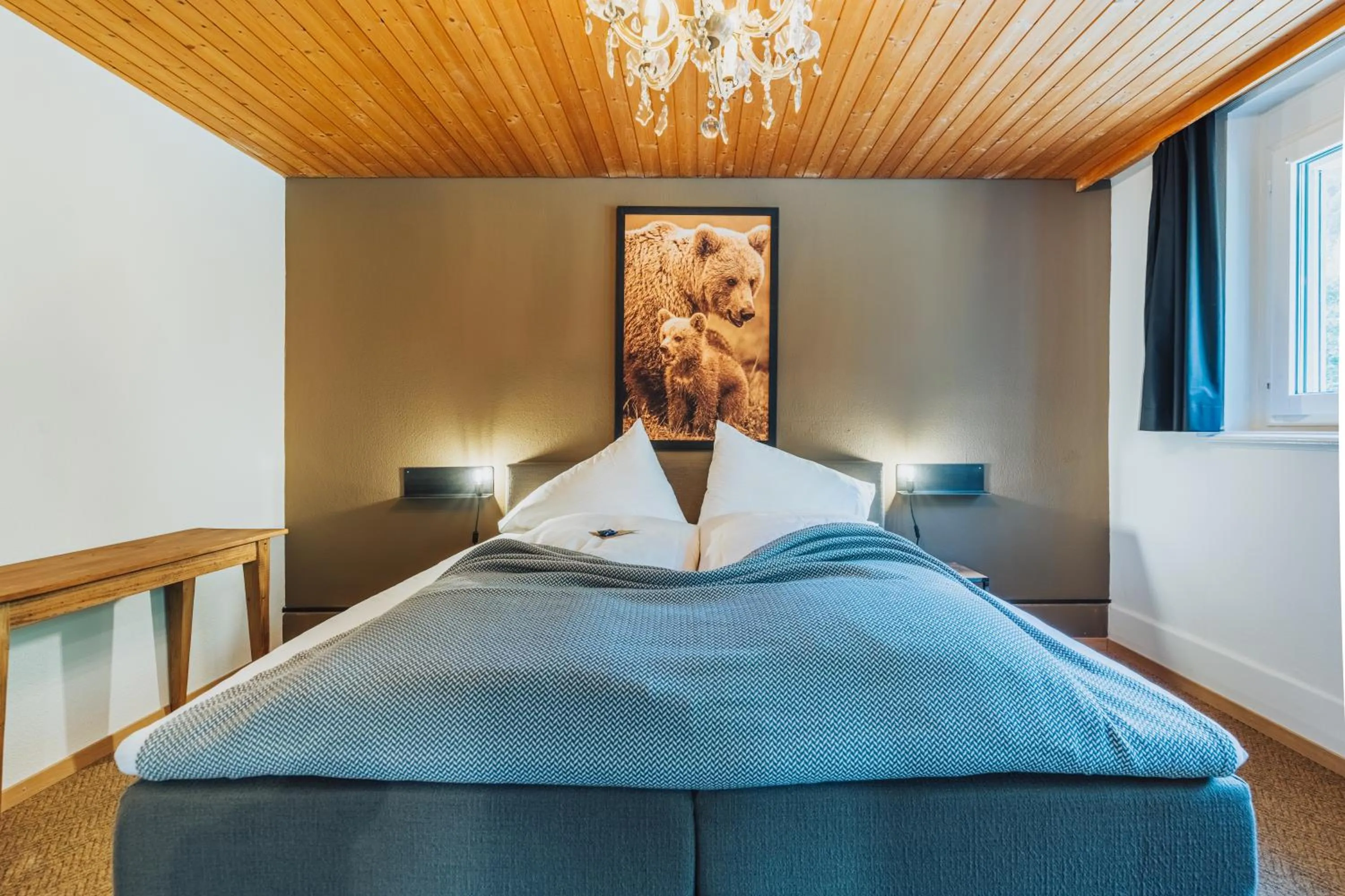 Bed in Gasthof Bären