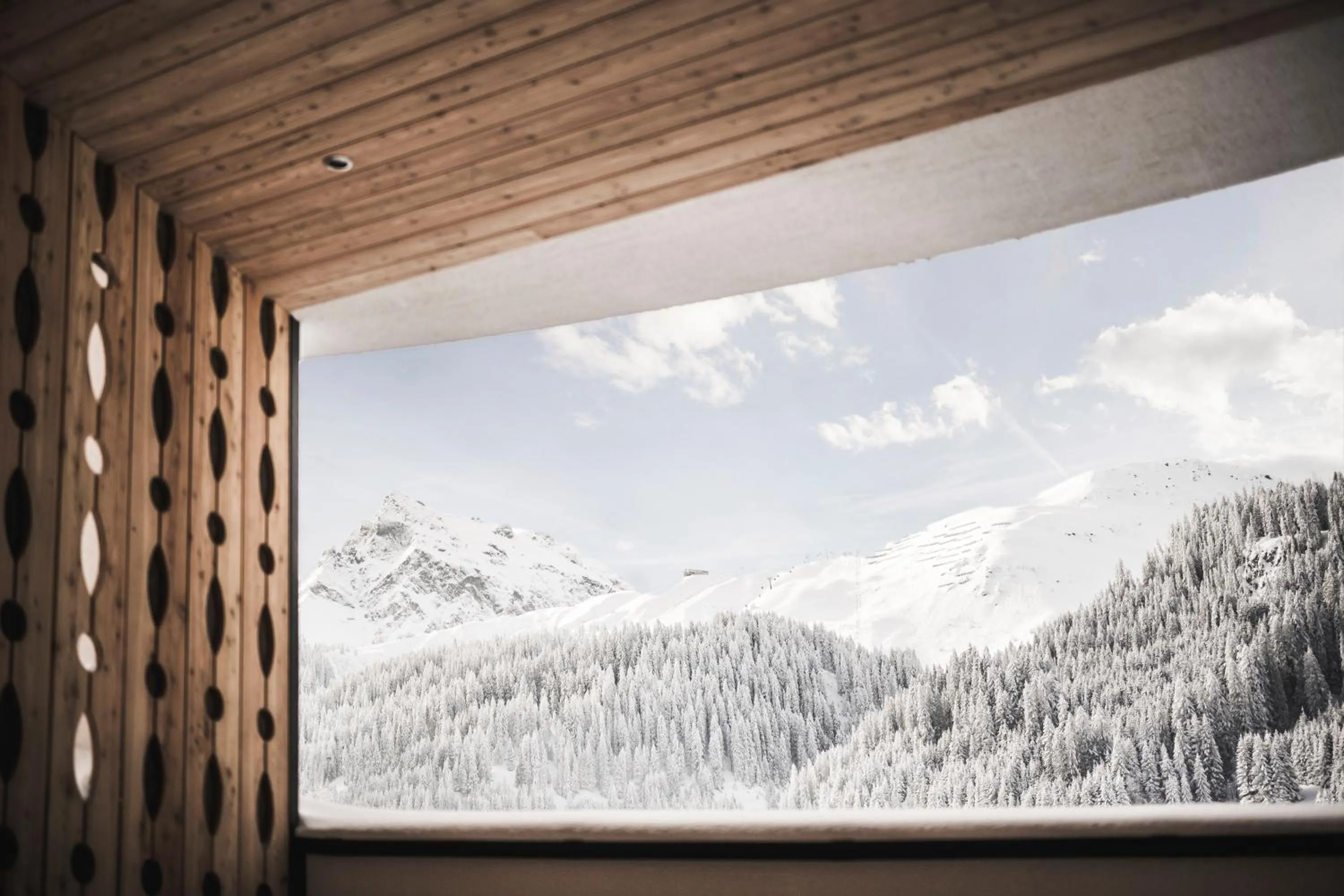 View (from property/room) in Sporthotel Bachmann