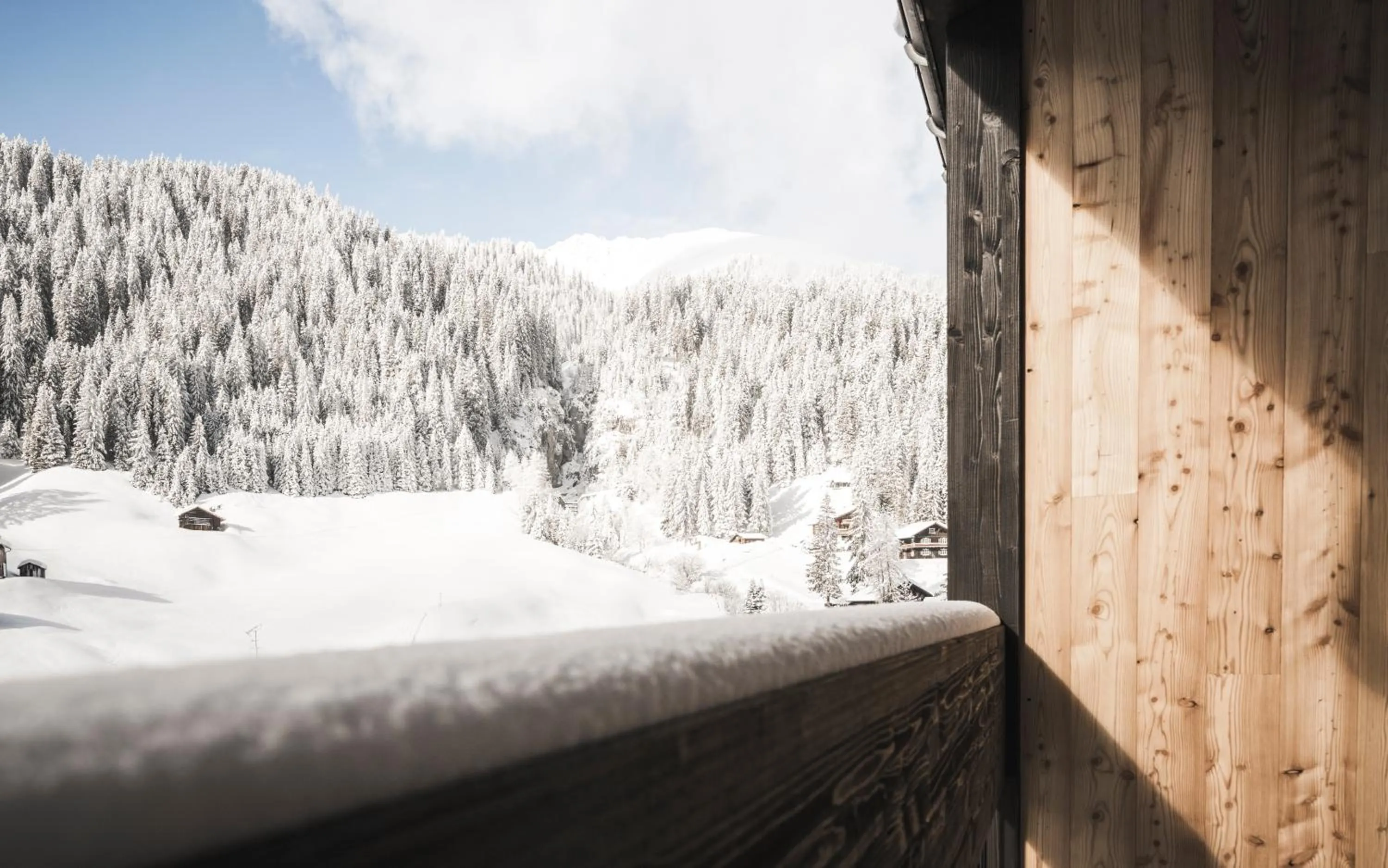 View (from property/room) in Sporthotel Bachmann