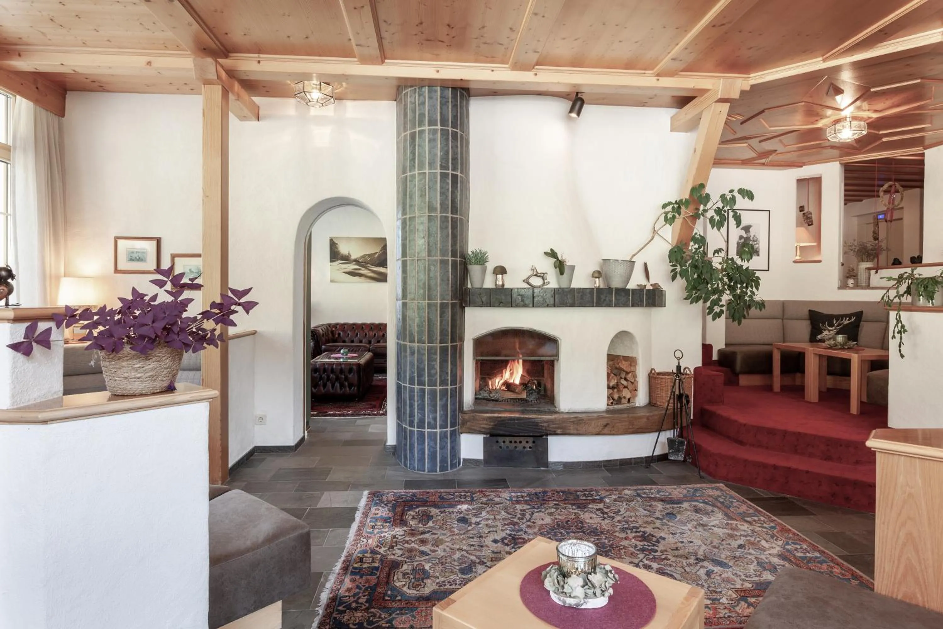 Lobby or reception in Sporthotel Bachmann