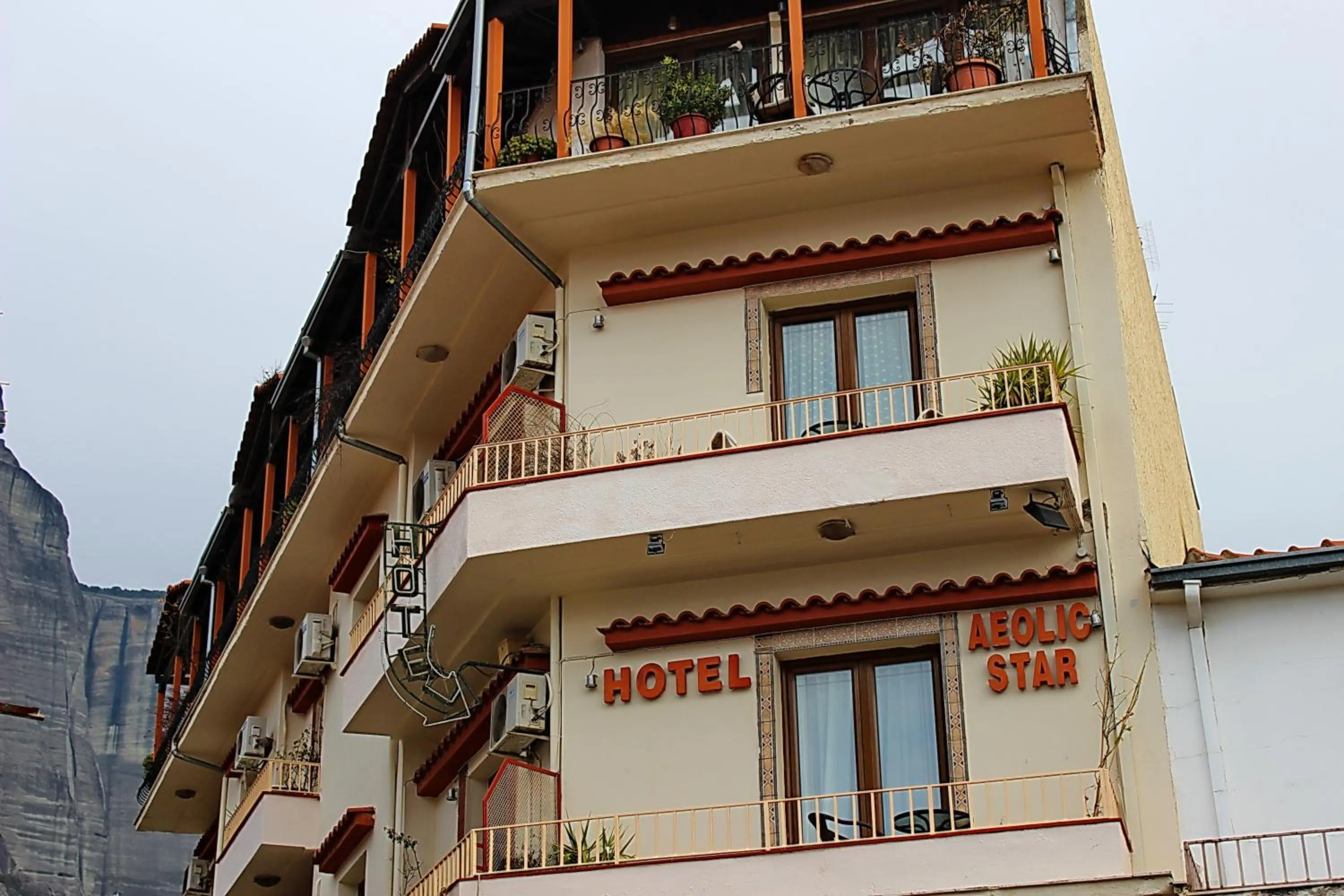 Property building in Aeolic Star Hotel