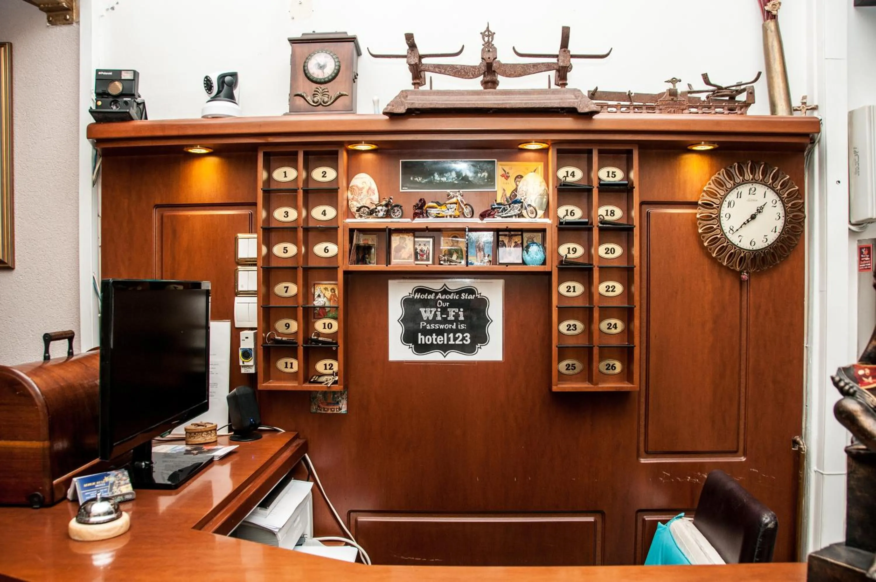 Lobby or reception in Aeolic Star Hotel