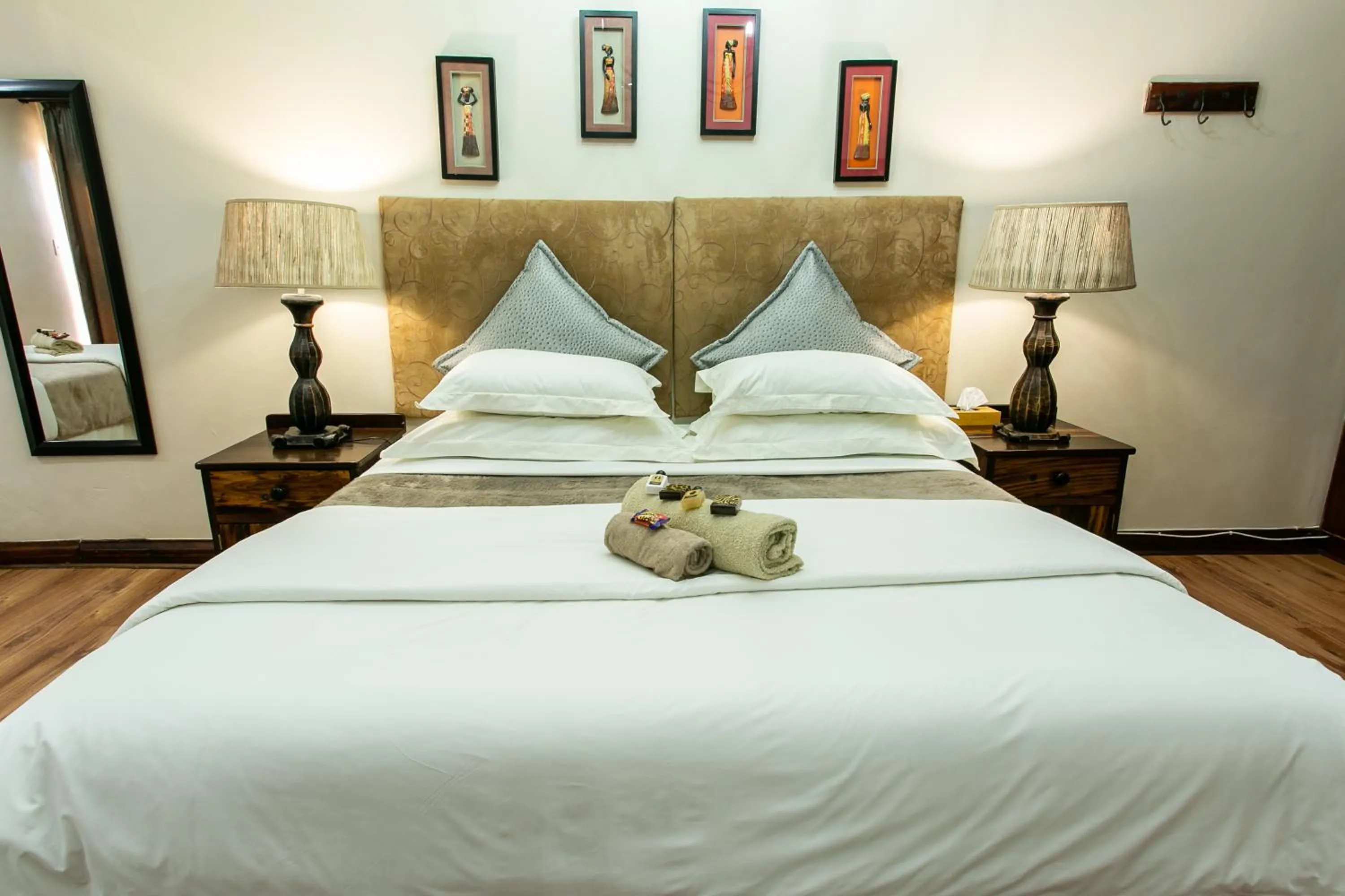 Bed in Royl Court Guesthouse