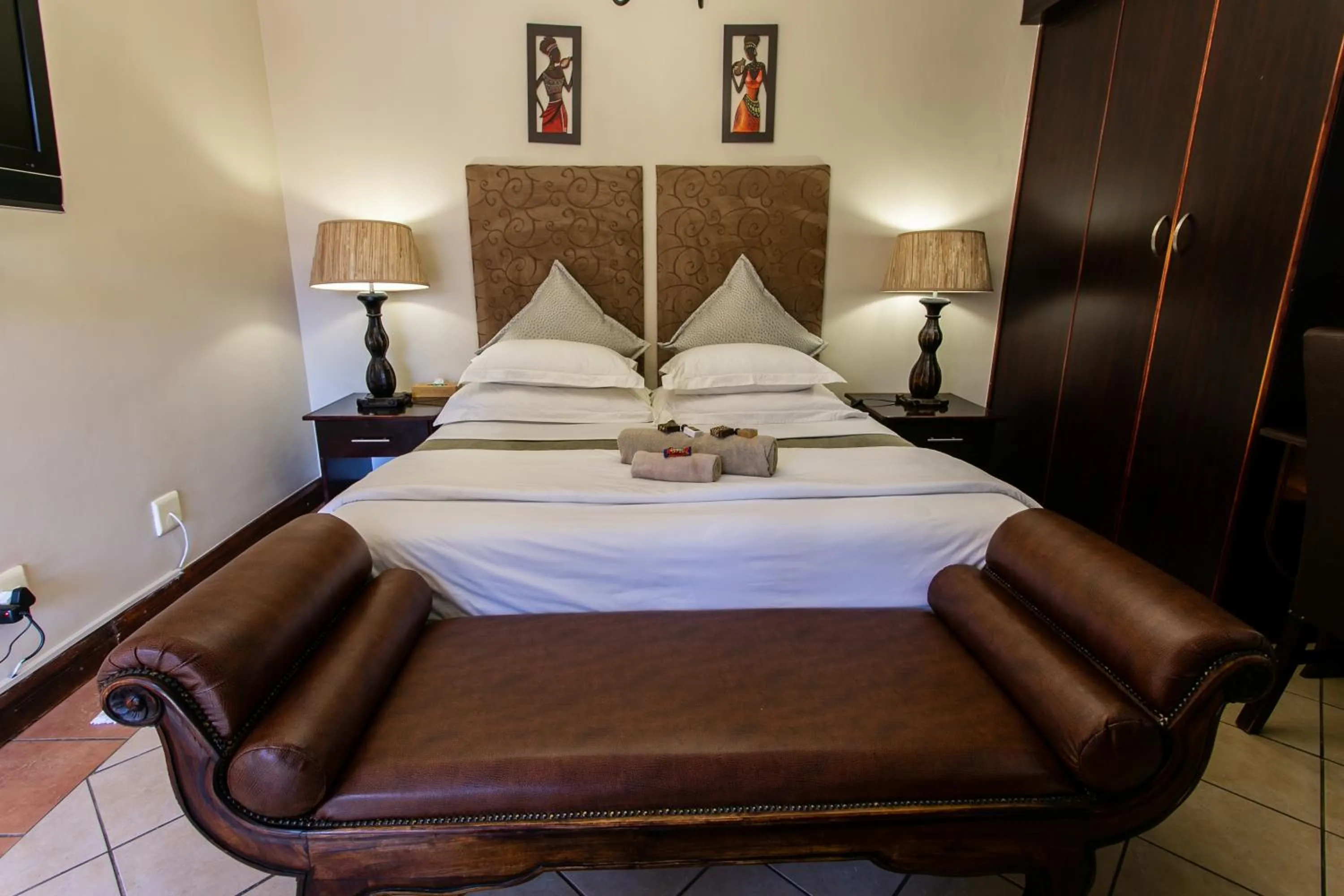 Bed in Royl Court Guesthouse