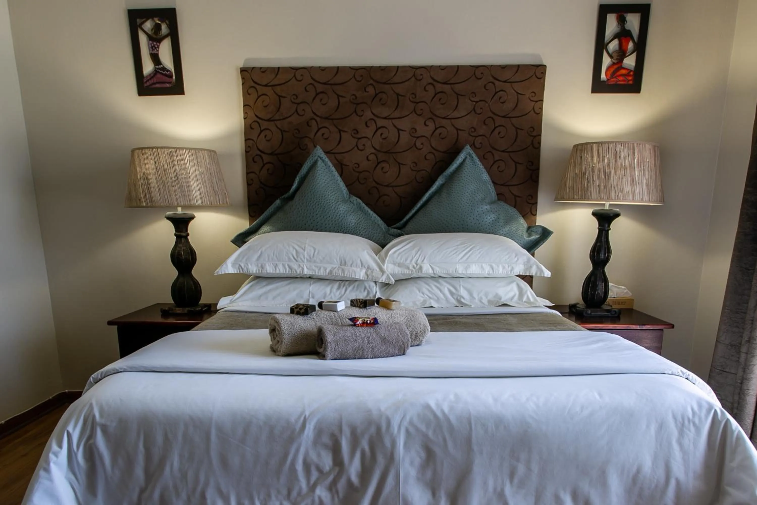 Bed in Royl Court Guesthouse