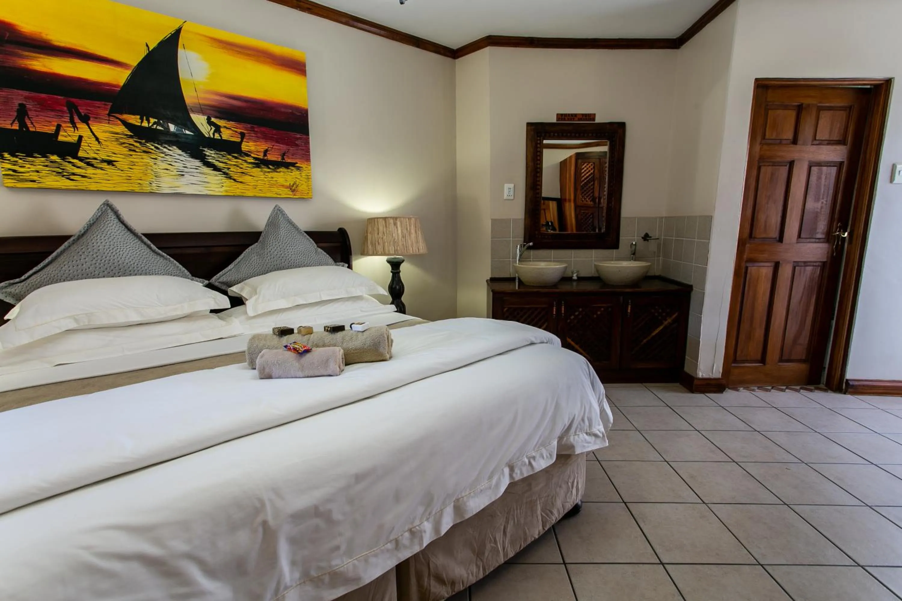 Bed in Royl Court Guesthouse