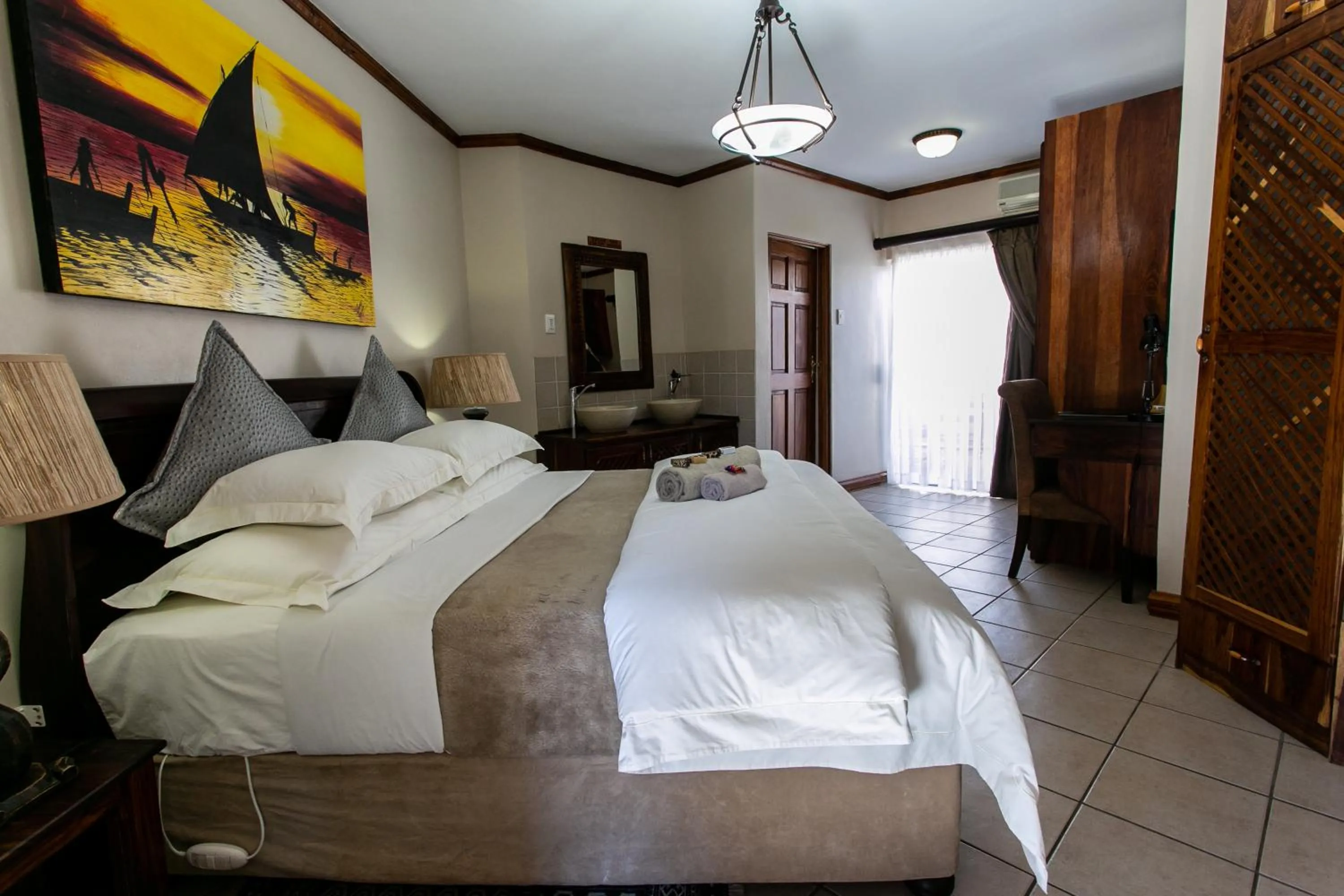 Bed in Royl Court Guesthouse