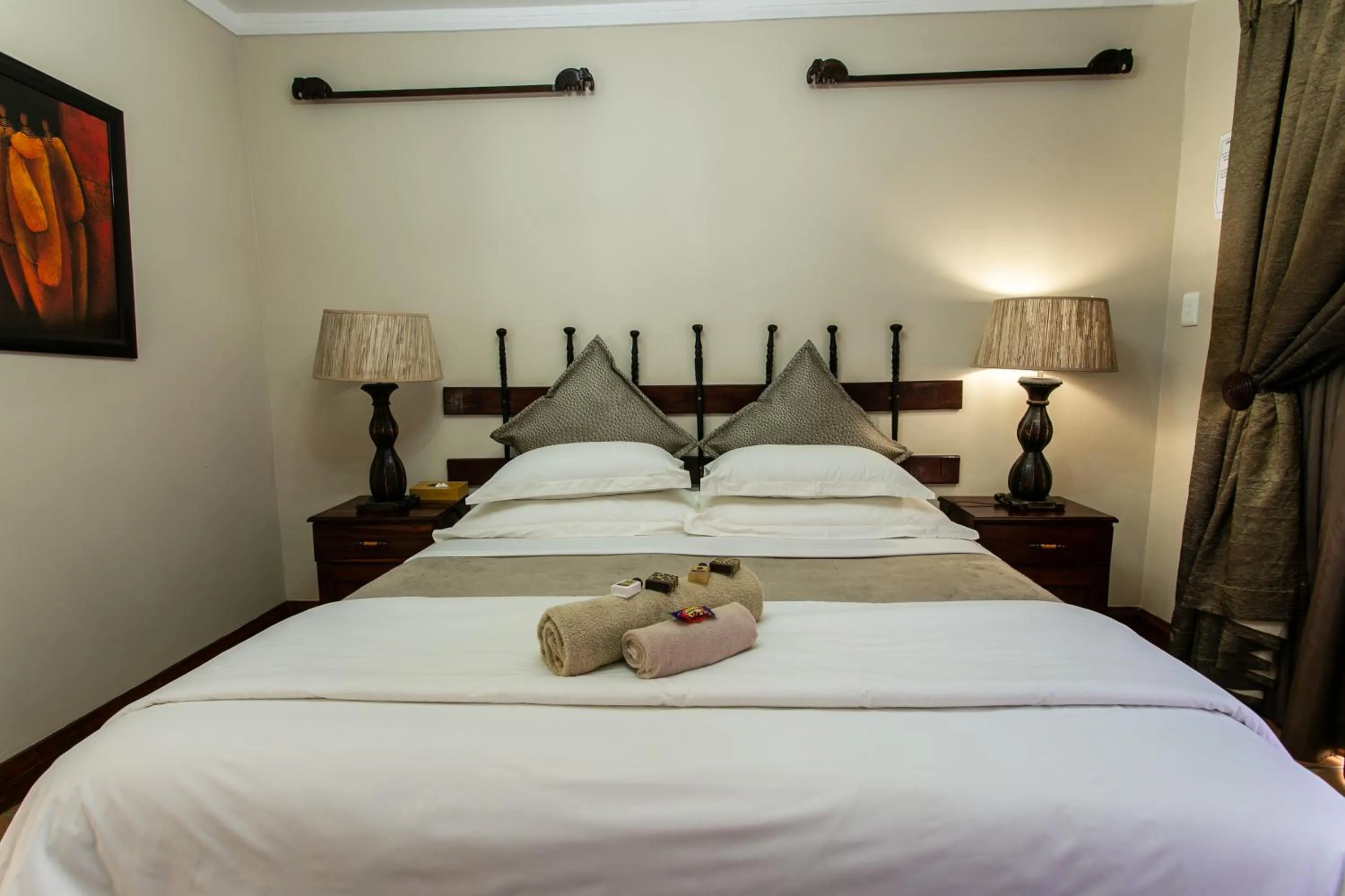 Bed in Royl Court Guesthouse