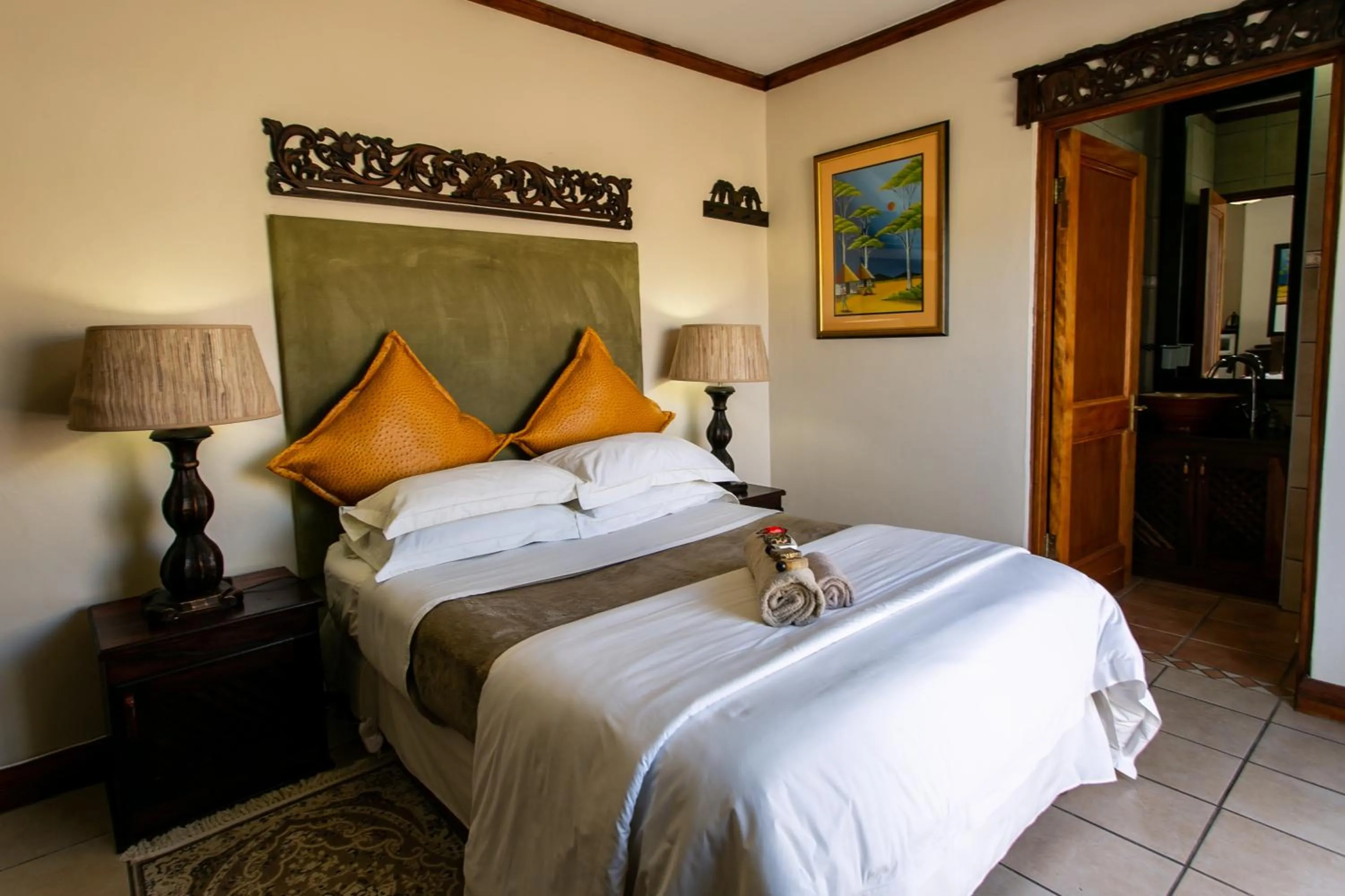 Bed in Royl Court Guesthouse