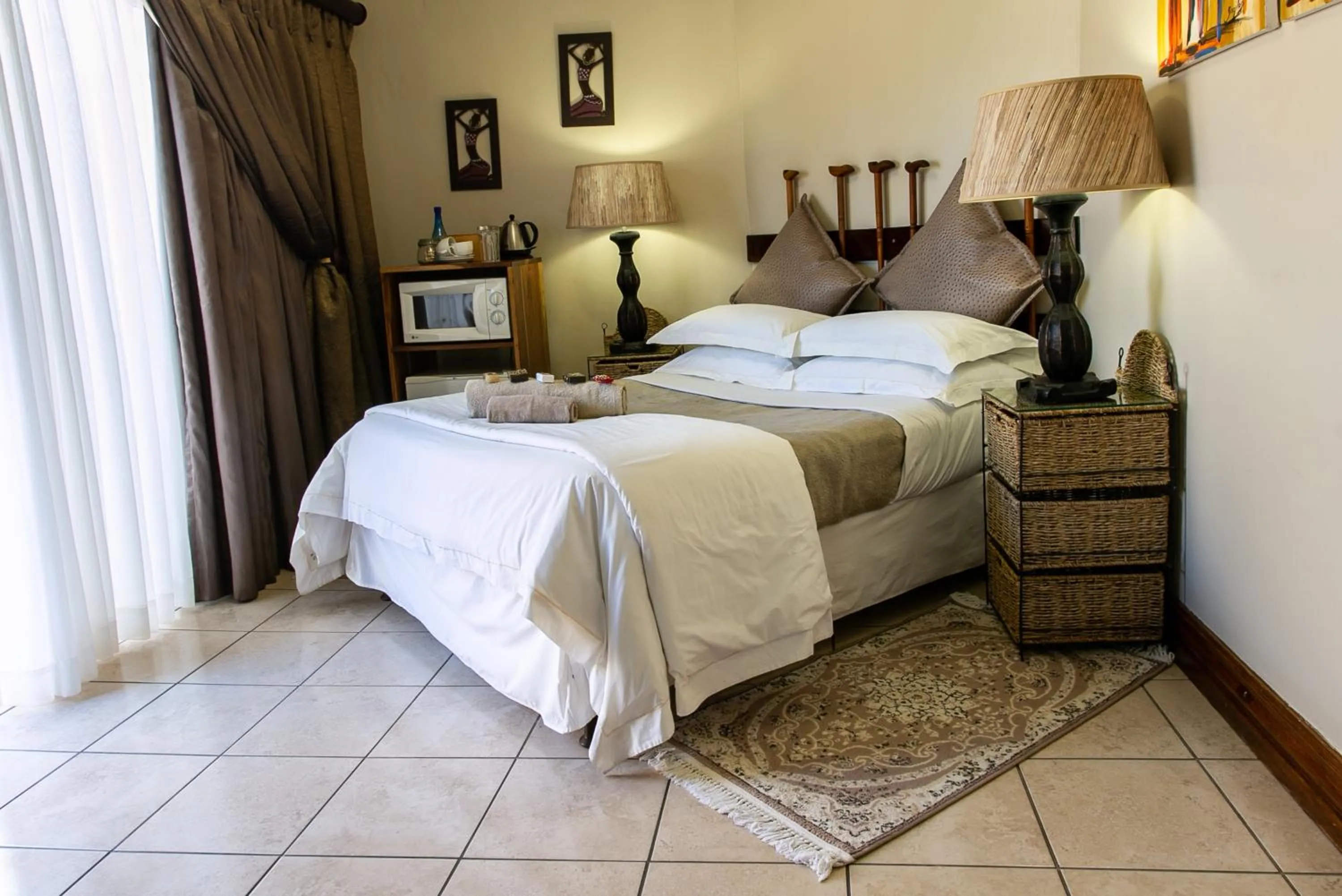 Bed in Royl Court Guesthouse