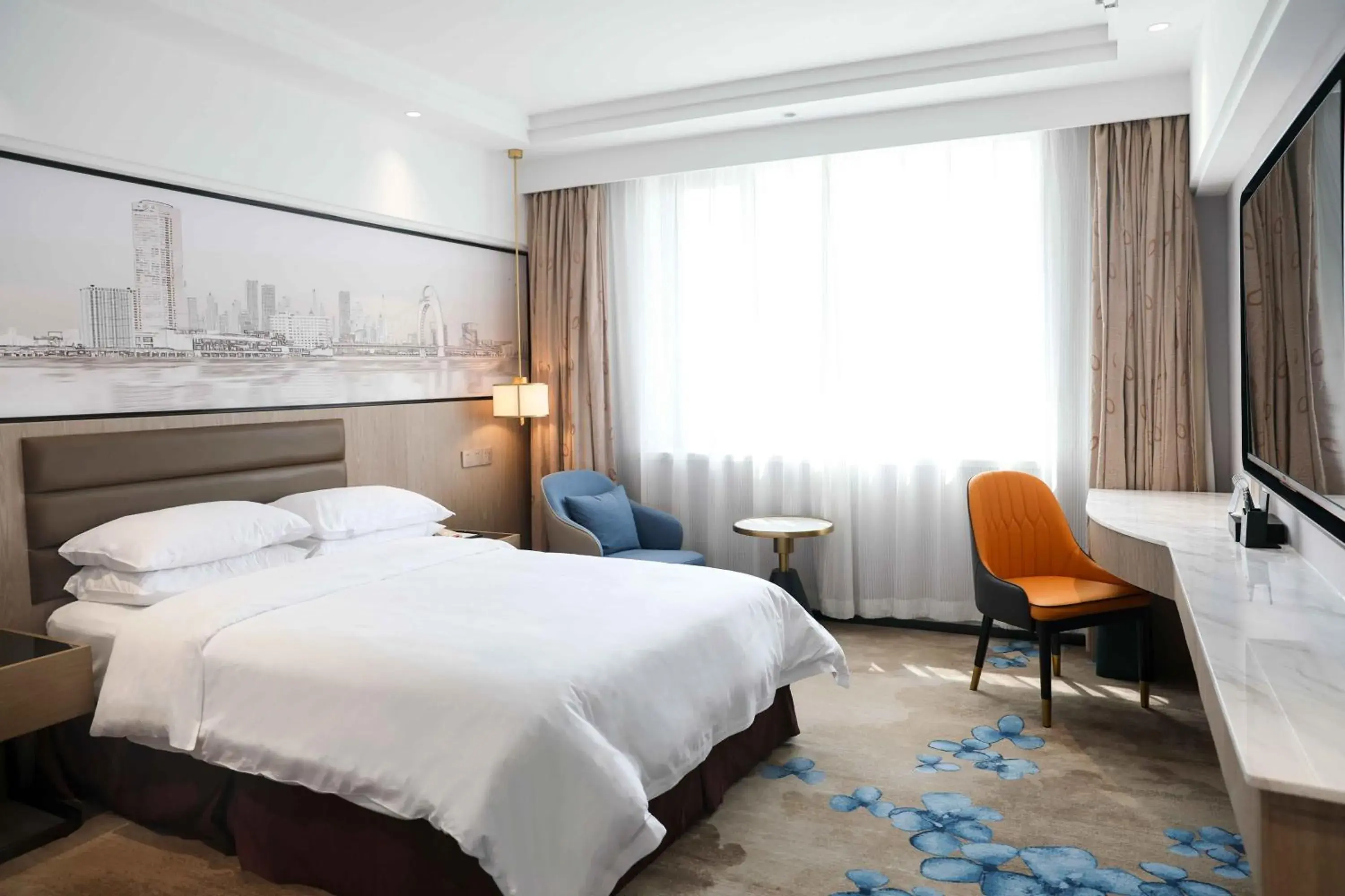 Bedroom, Bed in Hotel Landmark Canton Bedroom, Bed in Hotel Landmark Canton