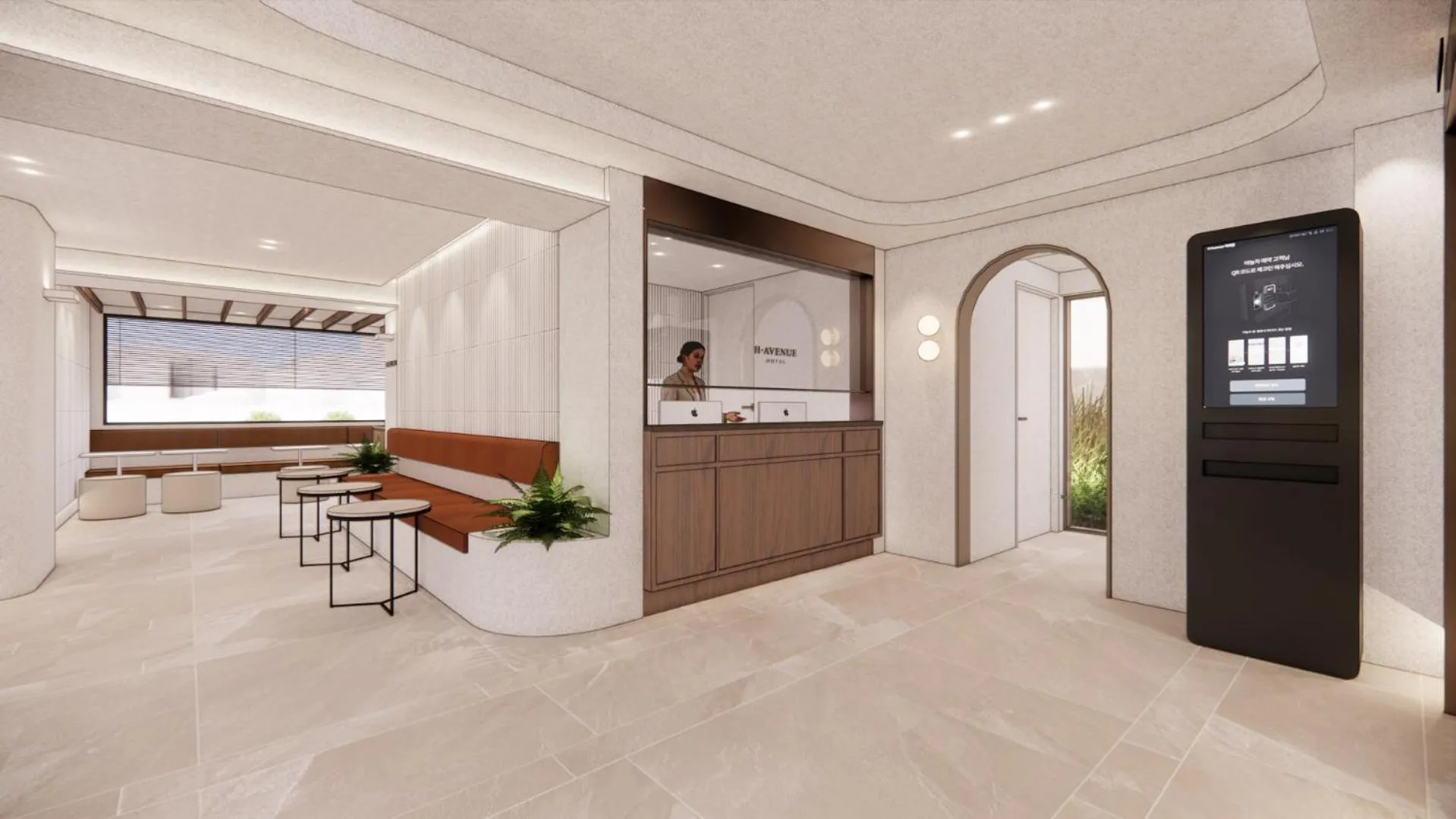 Property building in Busan H-AVENUE Hotel Seomyeon Station