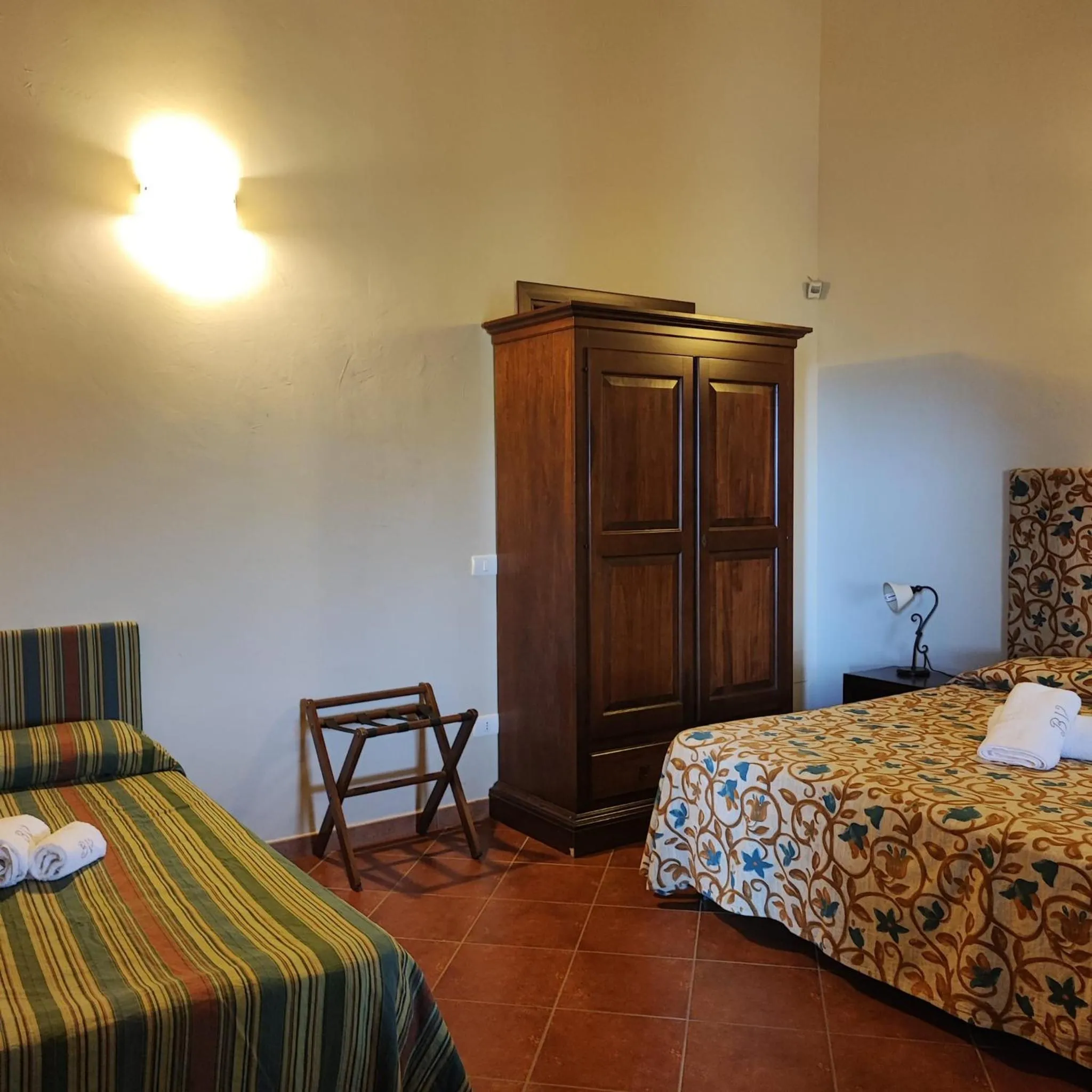 Bed in Agriturismo Baglio Vecchio