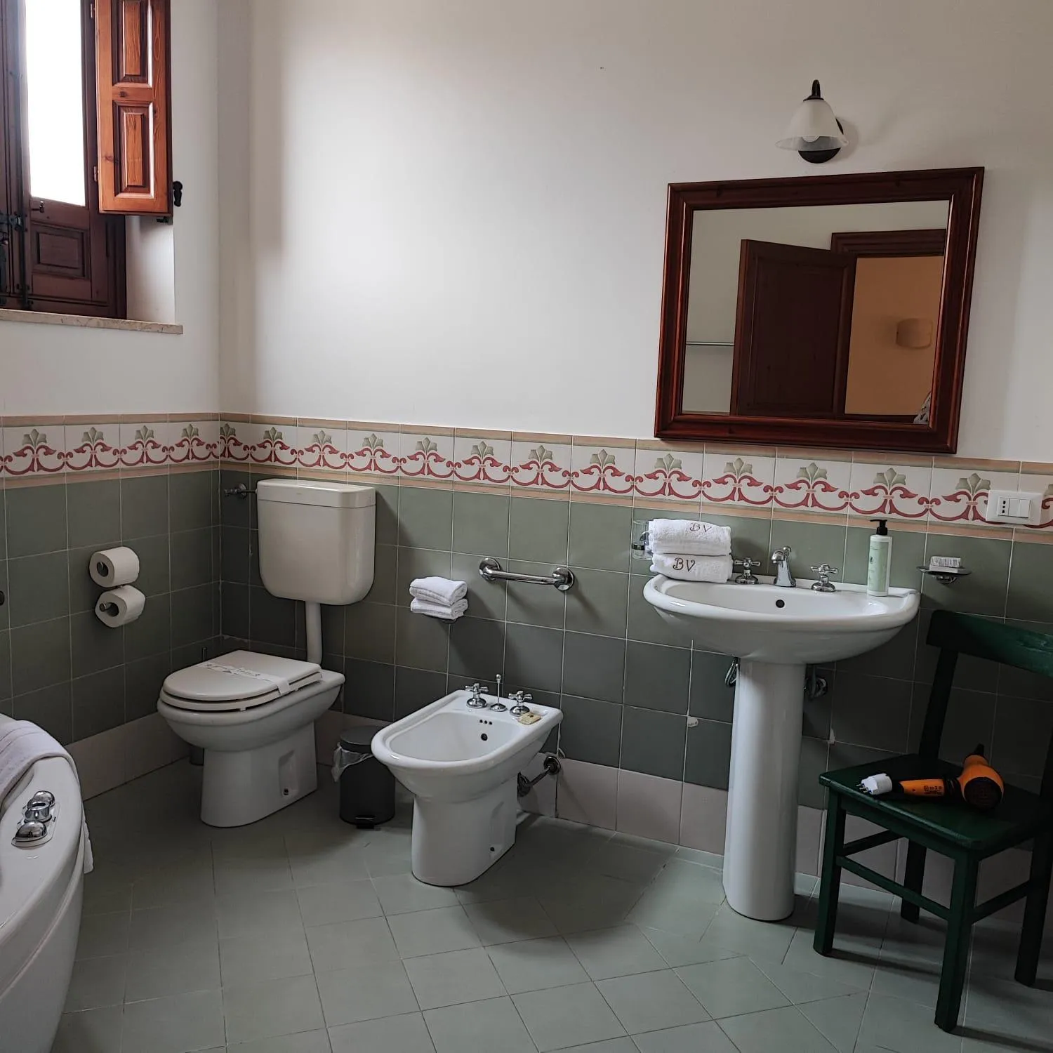 Bathroom in Agriturismo Baglio Vecchio