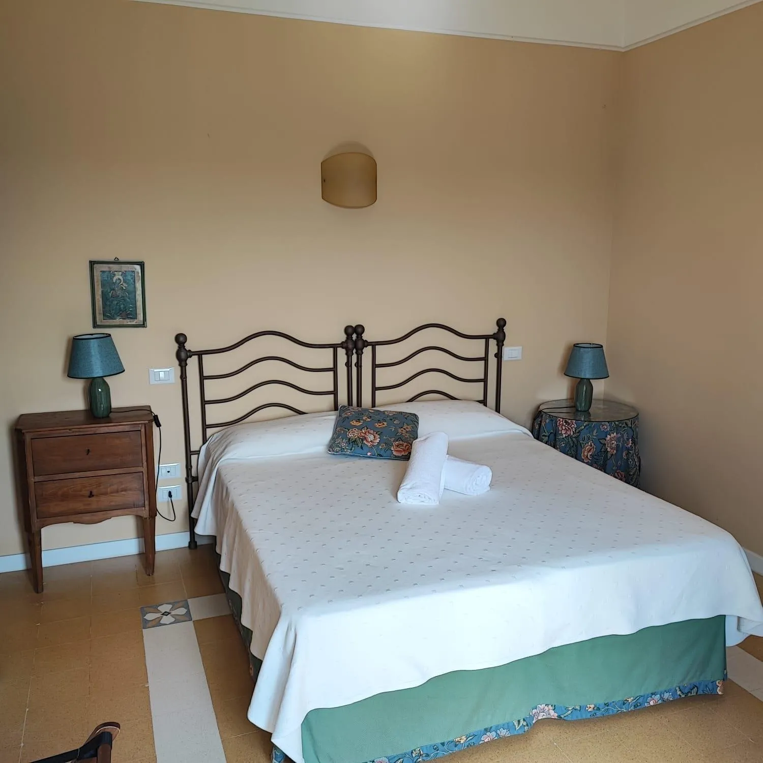 Bed in Agriturismo Baglio Vecchio