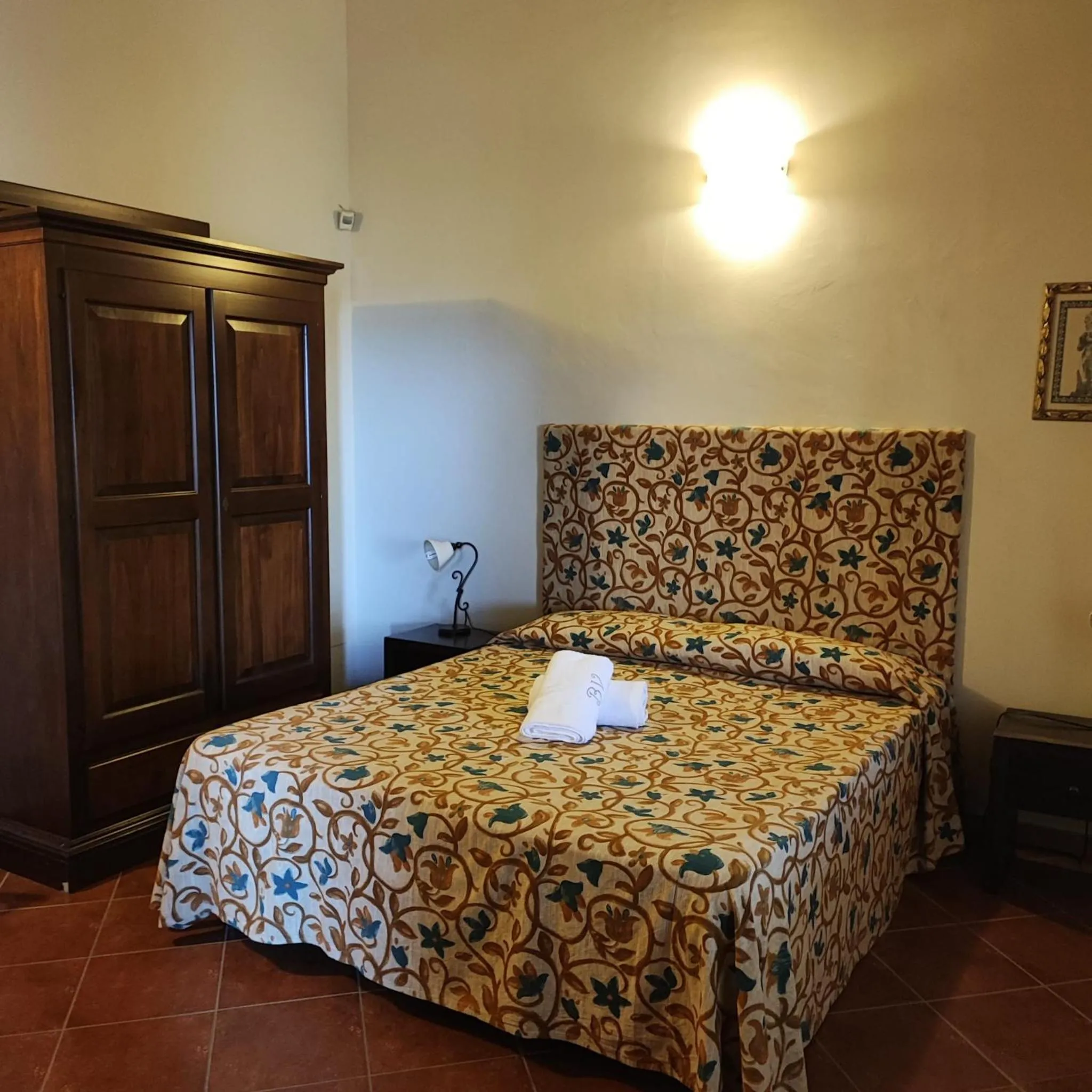 Bed in Agriturismo Baglio Vecchio