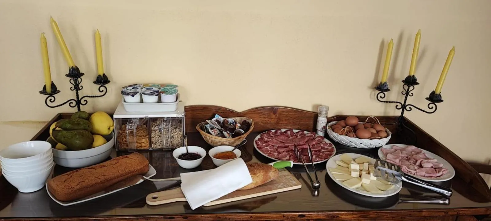 Breakfast in Agriturismo Baglio Vecchio