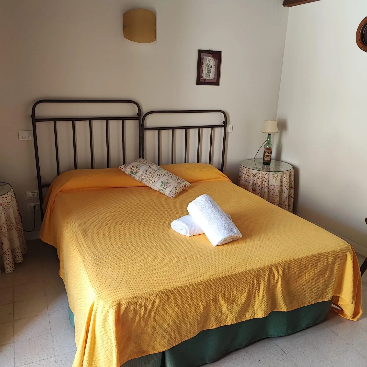 Bed in Agriturismo Baglio Vecchio