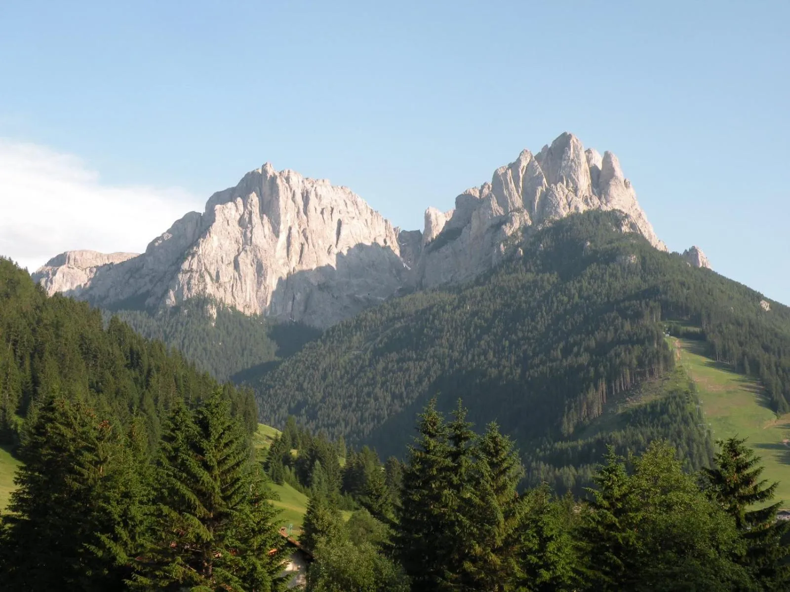 Mountain view in Hotel Vajolet