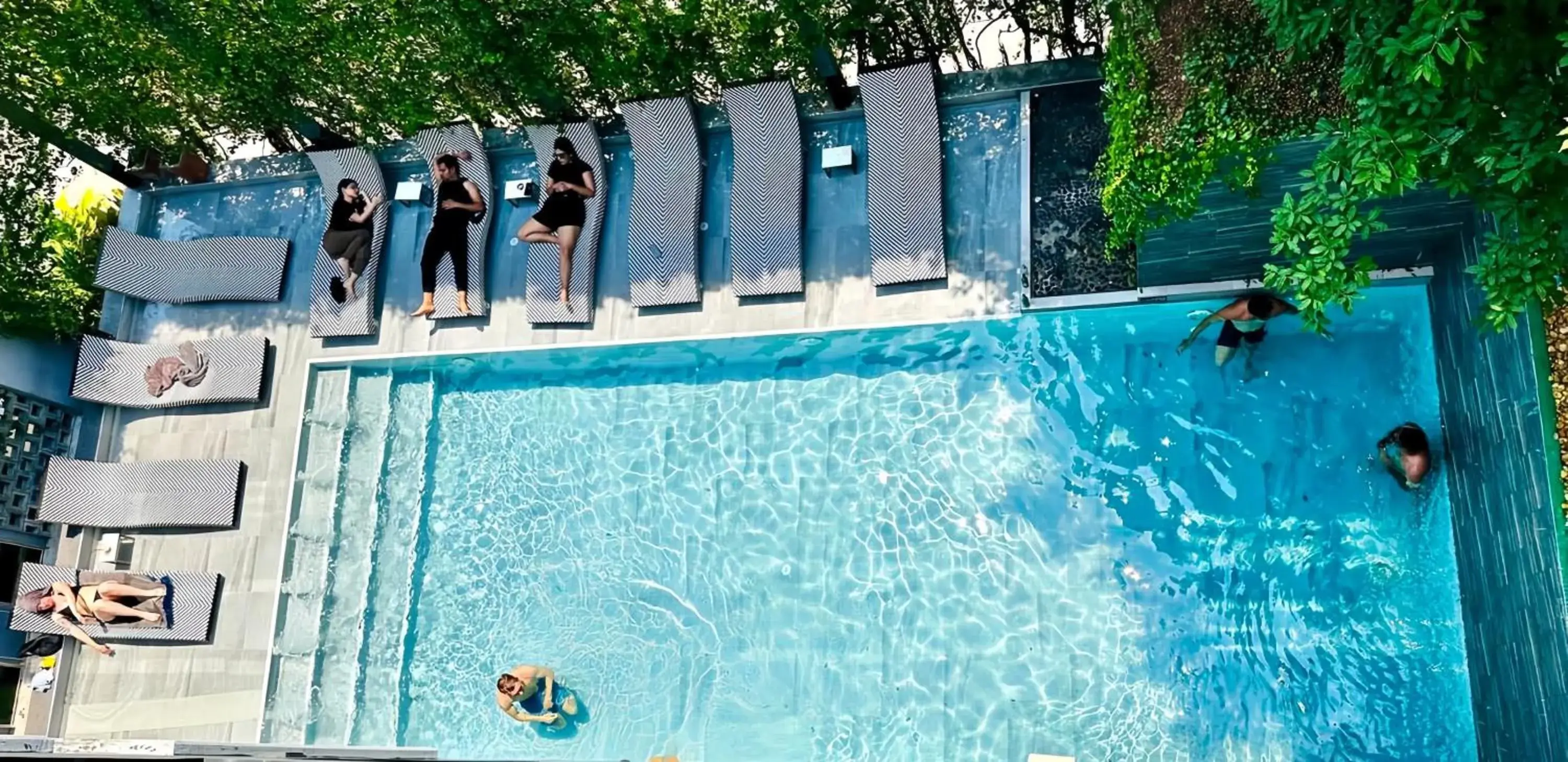 Swimming pool in ISTY Design Hotel Swimming pool in ISTY Design Hotel