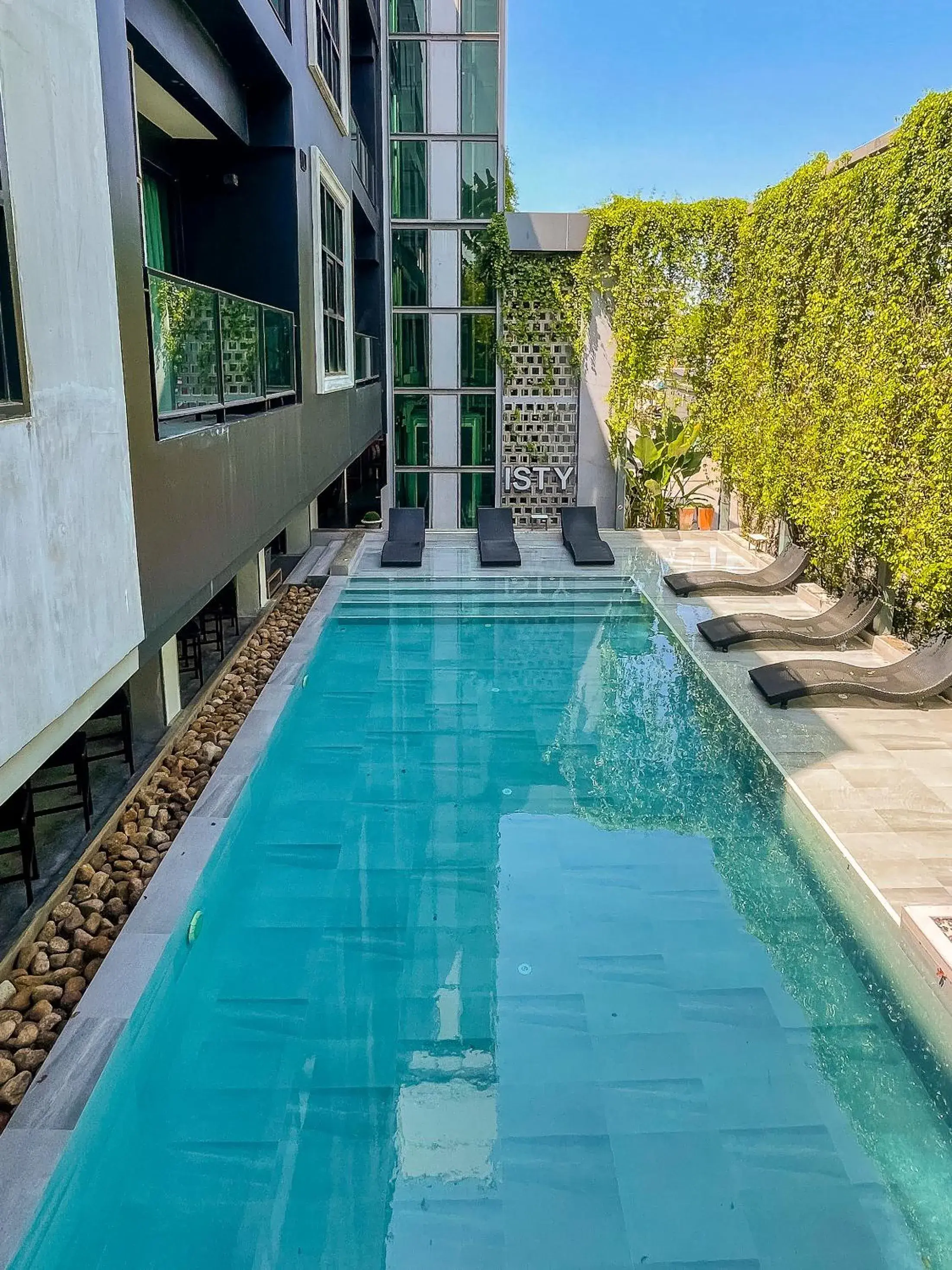 Swimming pool in ISTY Design Hotel Swimming pool in ISTY Design Hotel