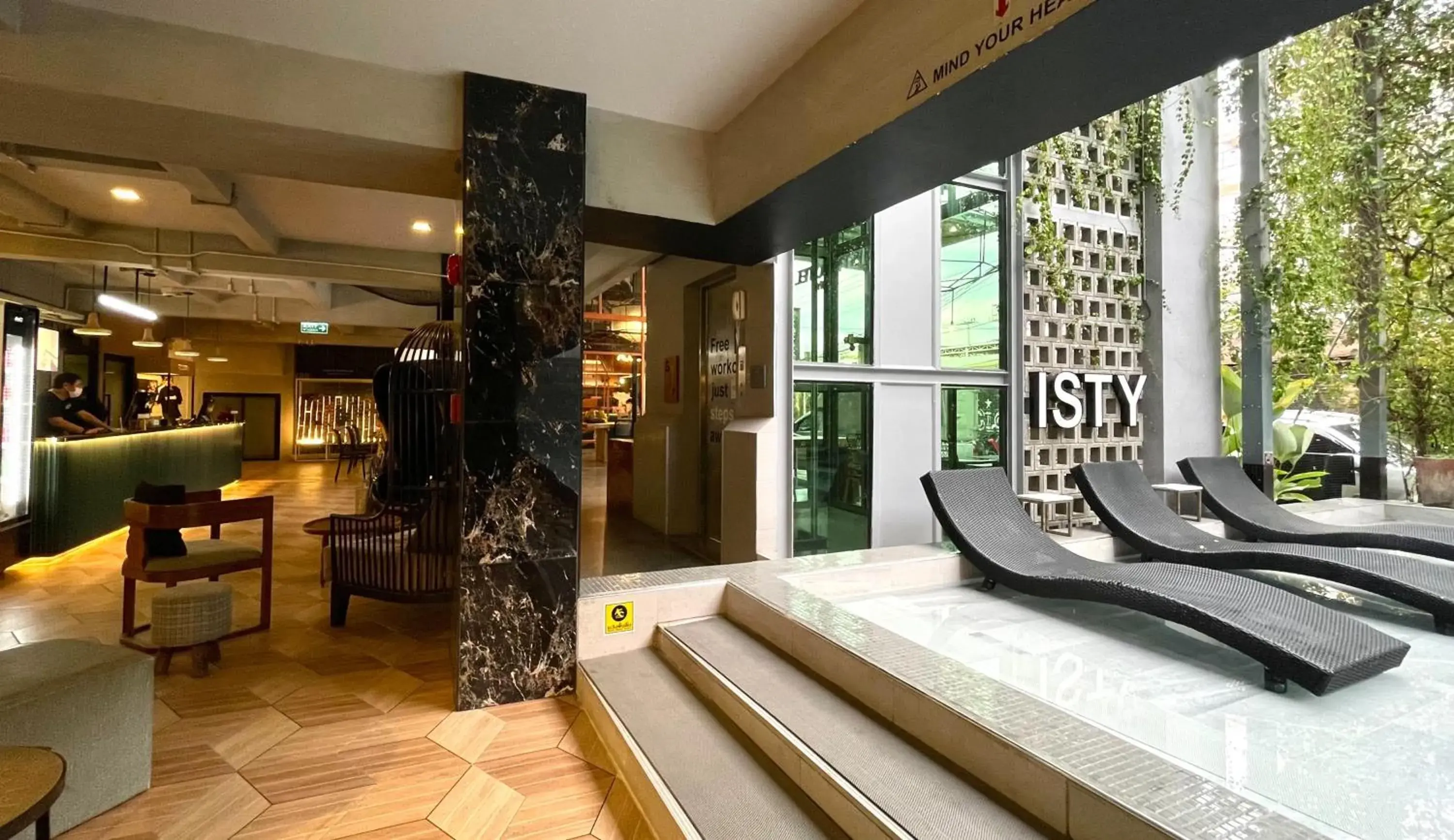 Property building in ISTY Design Hotel Property building in ISTY Design Hotel