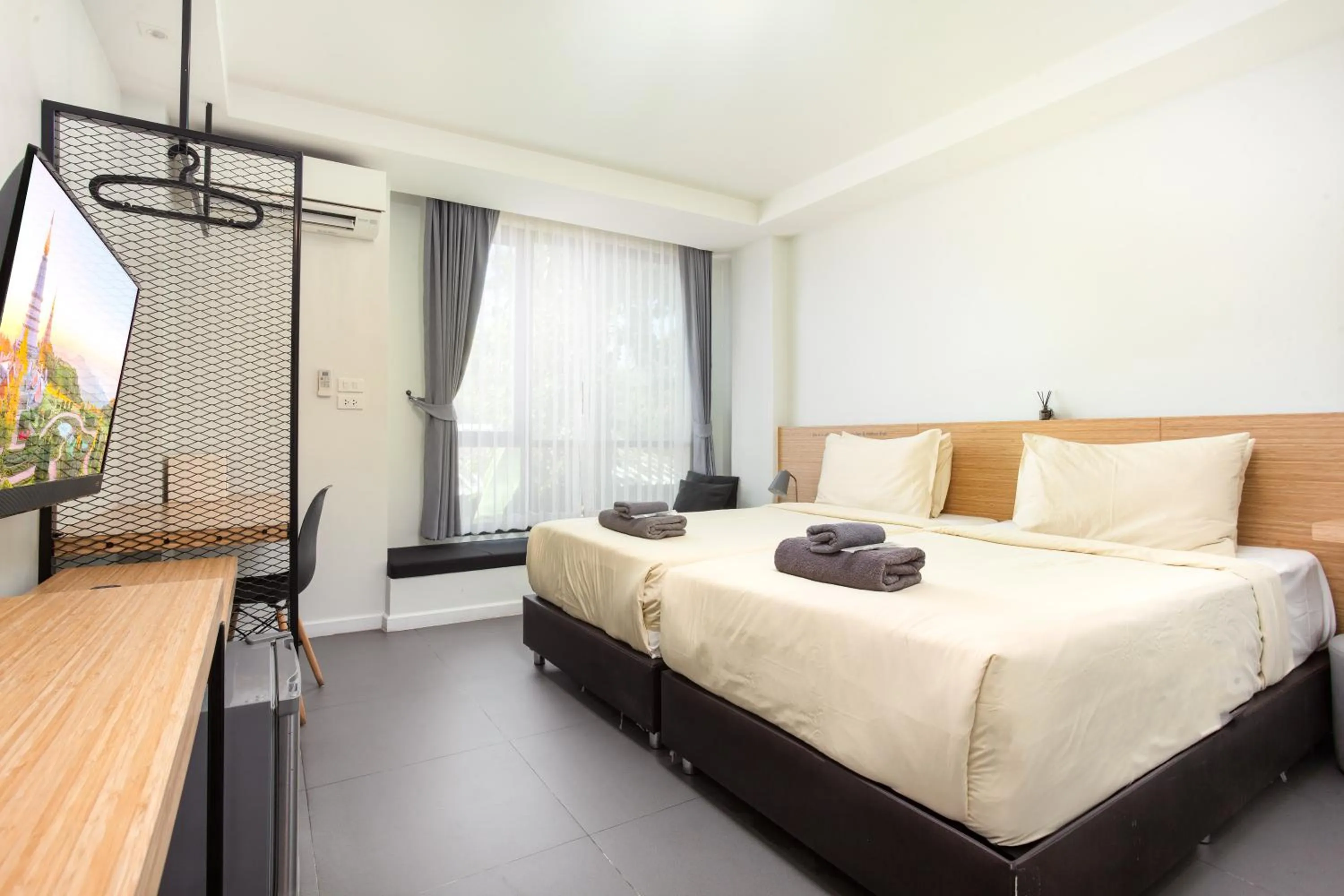 Bed in ISTY Design Hotel