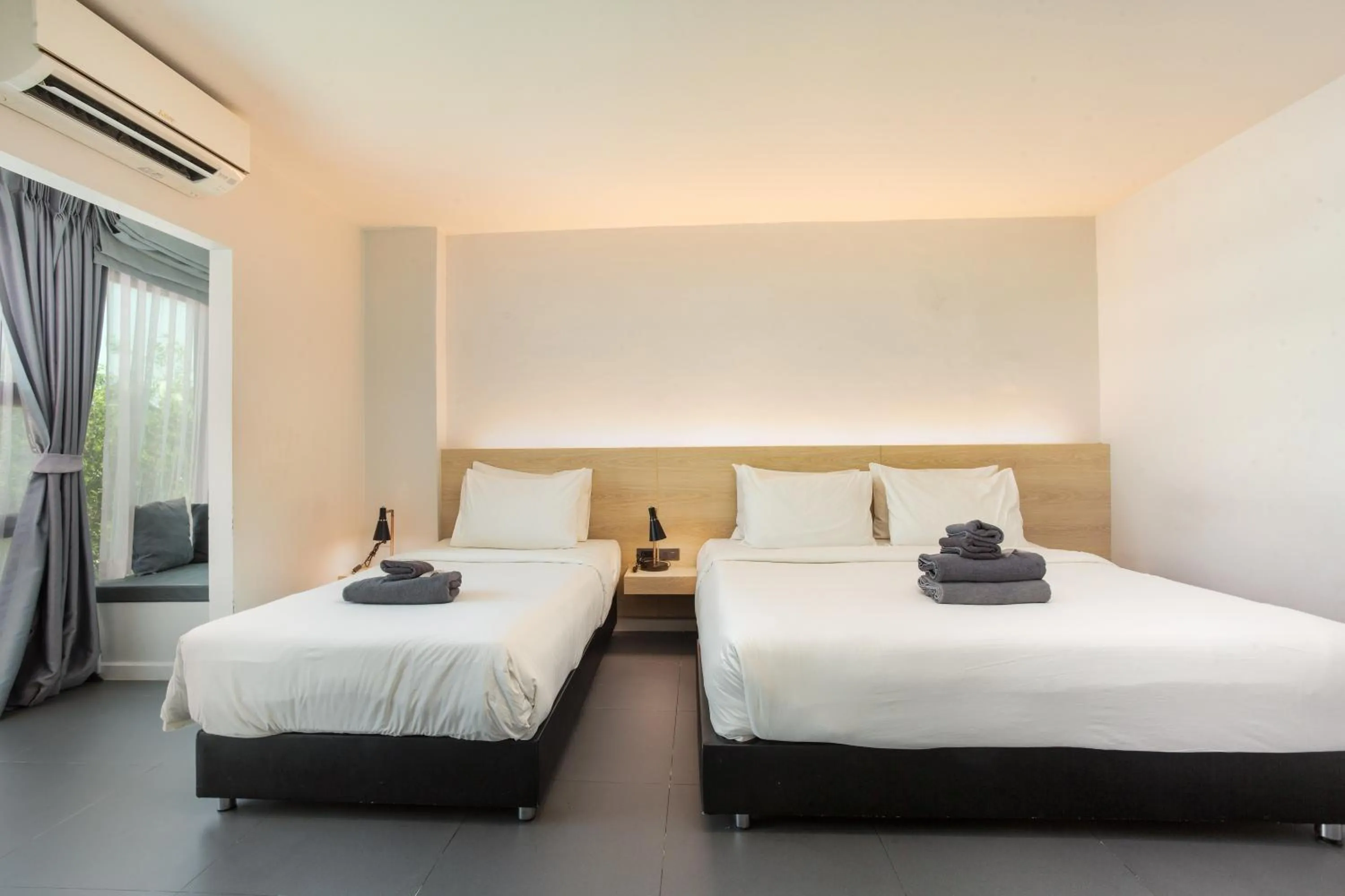 Bed in ISTY Design Hotel