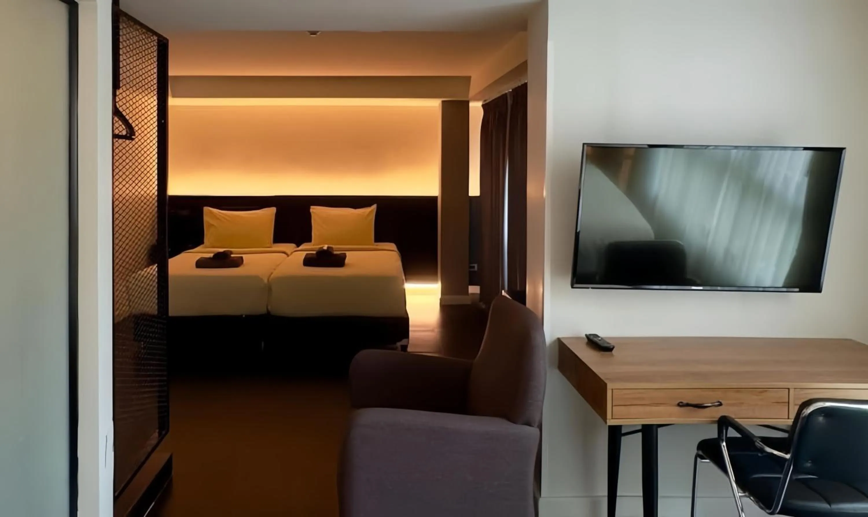 Bed in ISTY Design Hotel