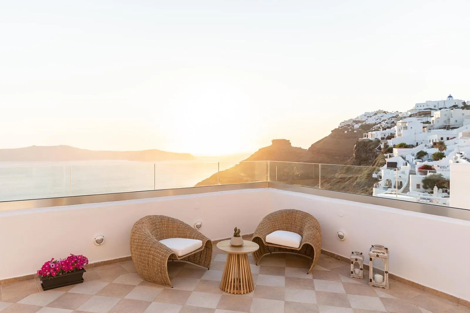 Balcony/Terrace in Mirabo Villas