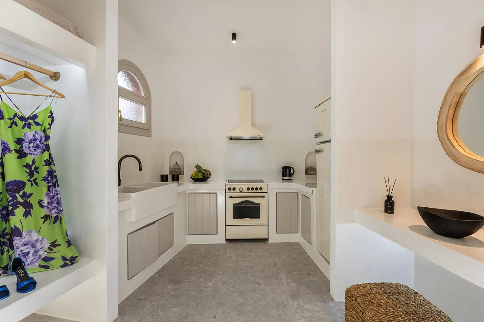 kitchen in Mirabo Villas