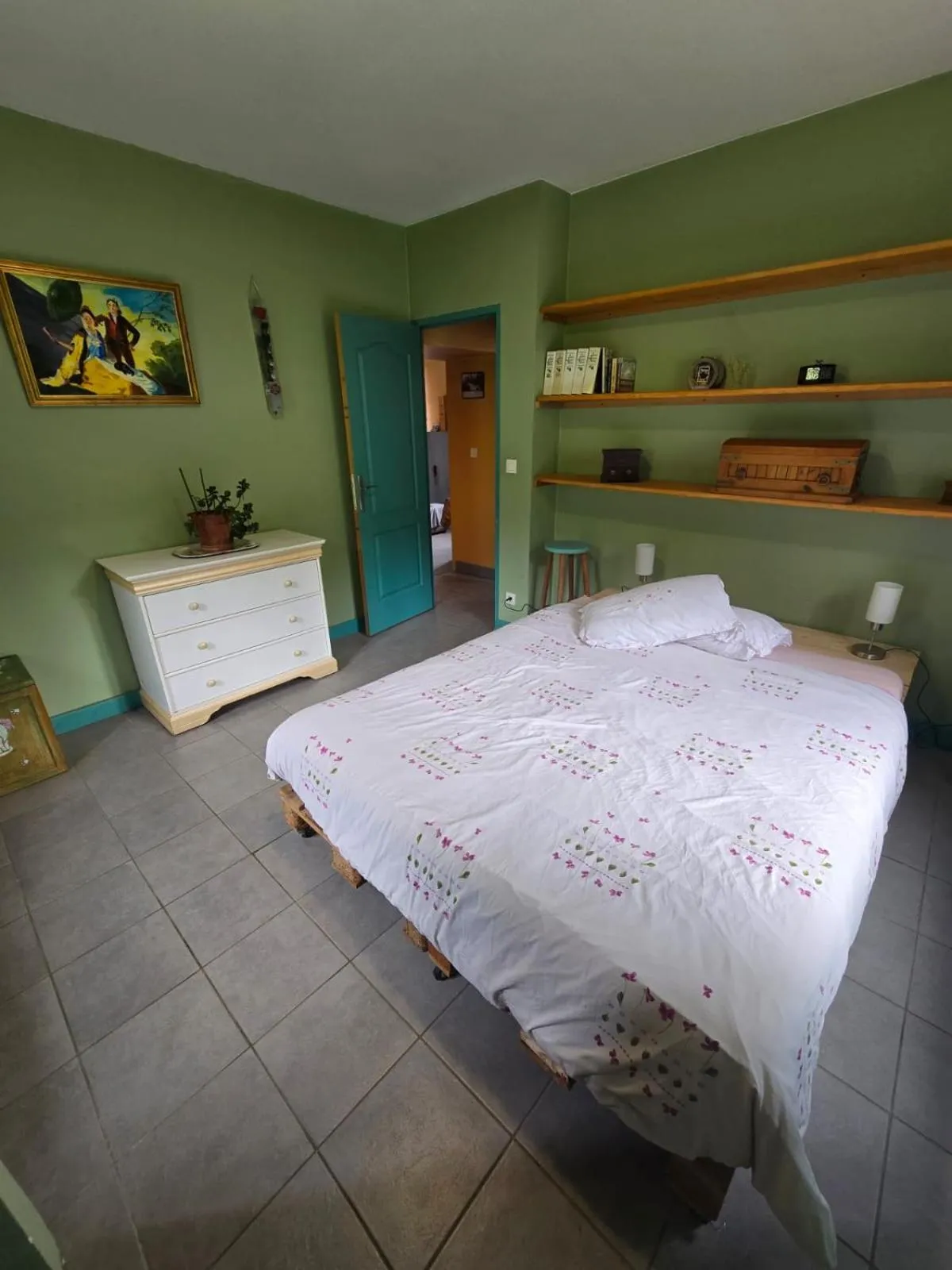 Bed in Domaine de Fontenelay