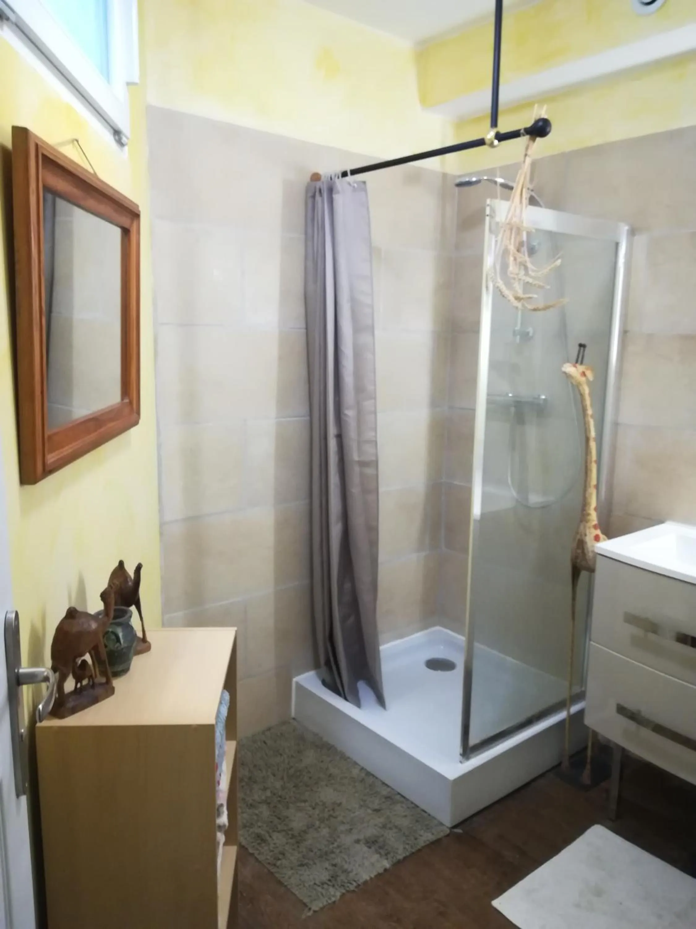 Shower in Domaine de Fontenelay