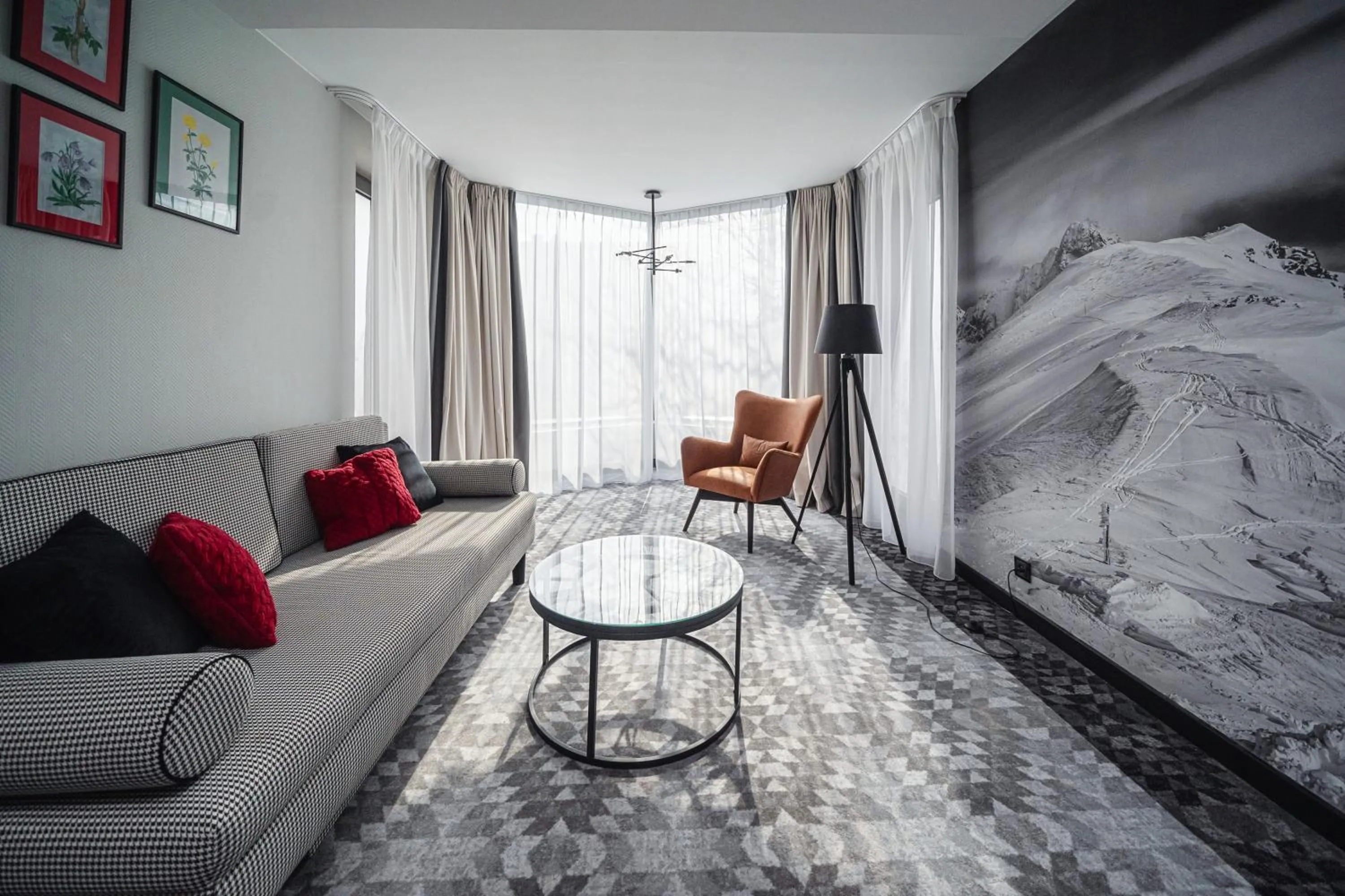 Seating area in Rysy Boutique Hotel