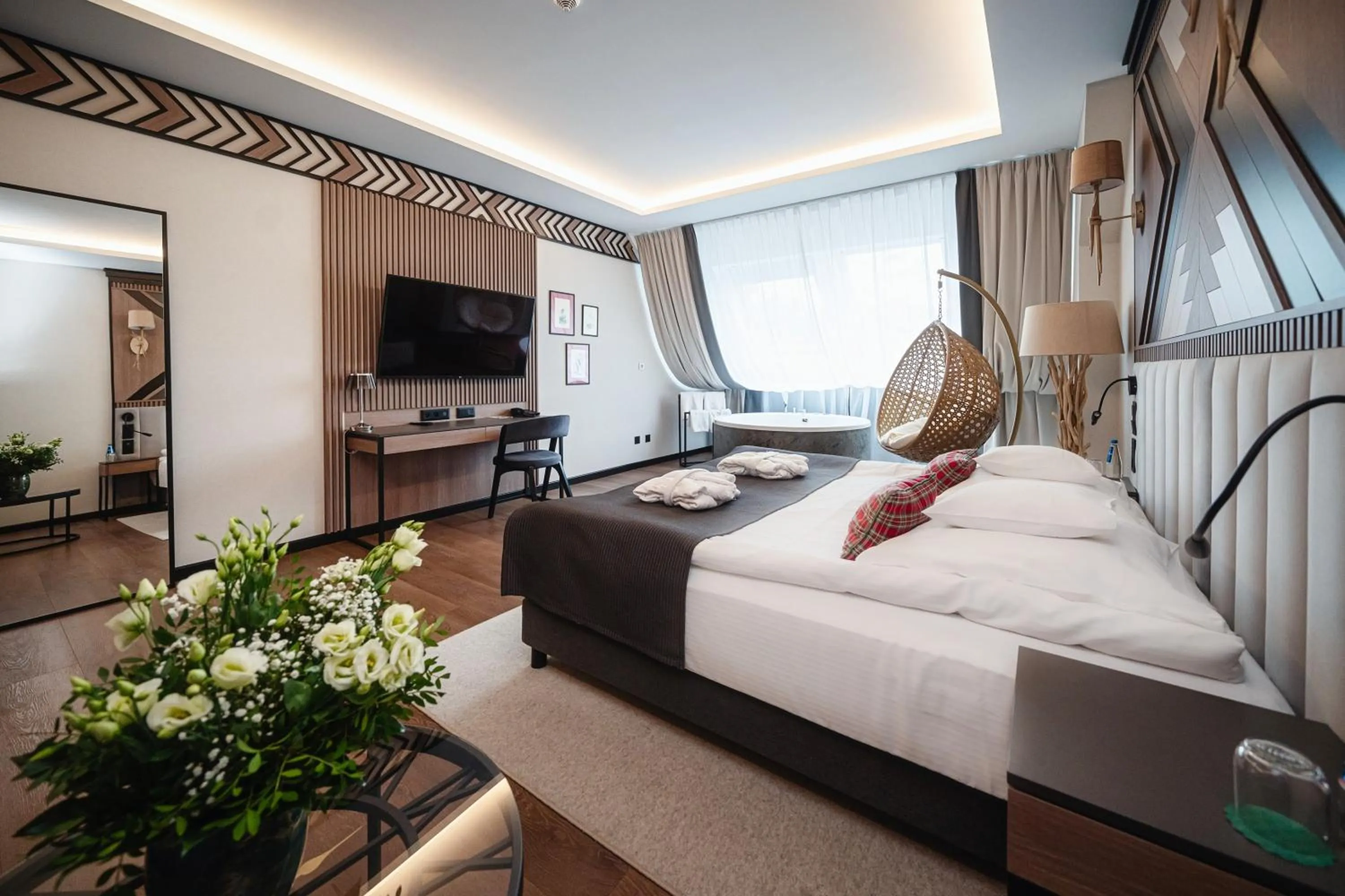 Photo of the whole room, Bed in Rysy Boutique Hotel