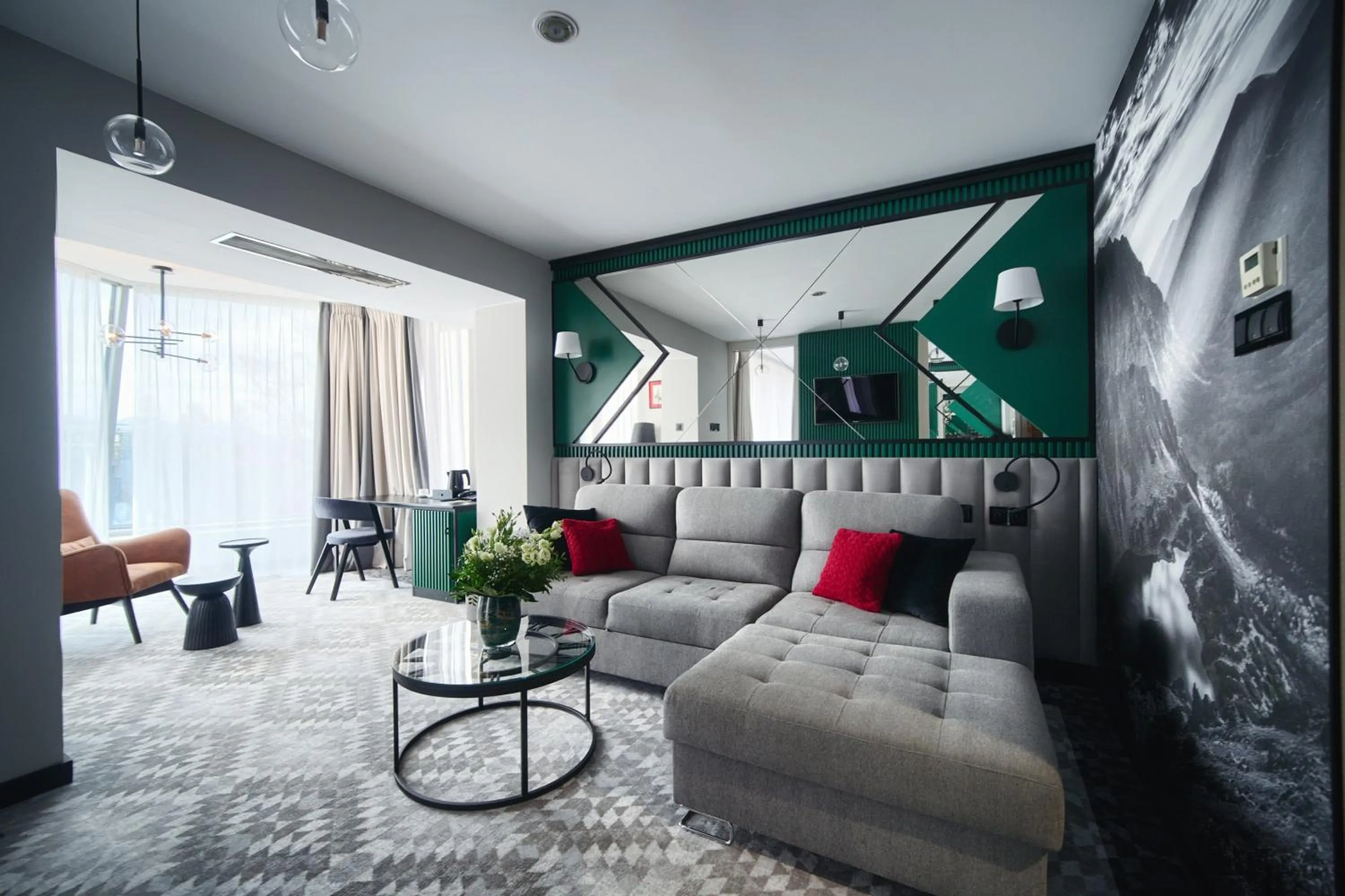 Living room in Rysy Boutique Hotel