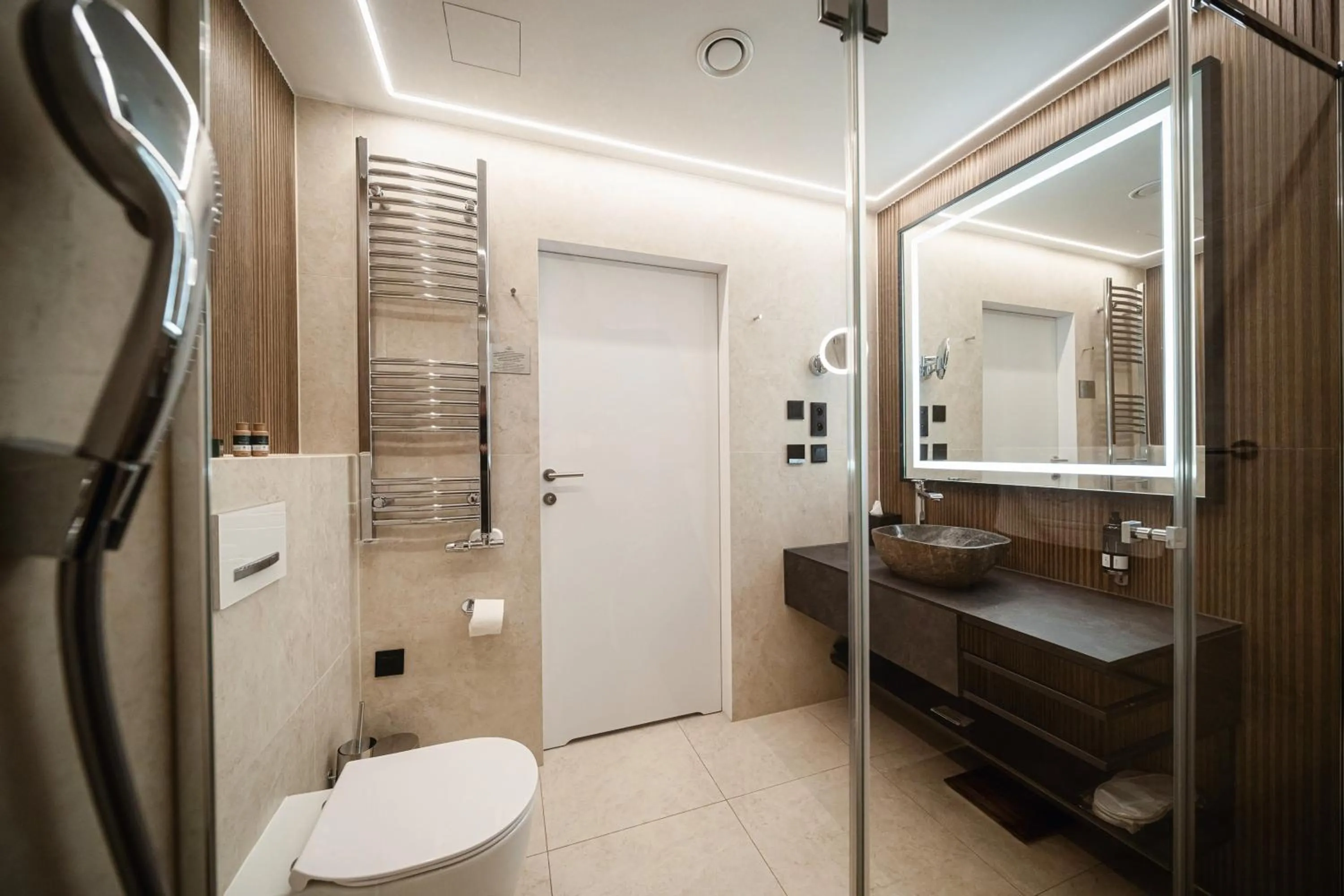 Shower in Rysy Boutique Hotel