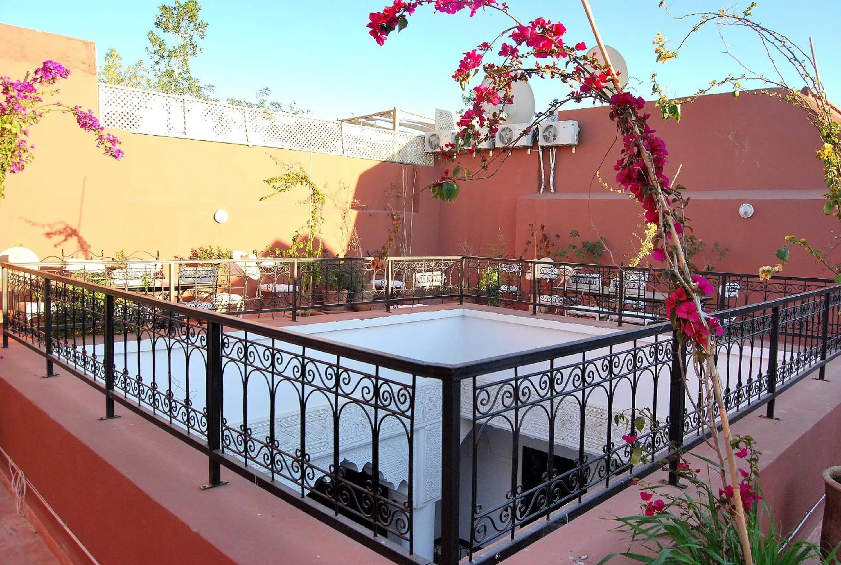 Balcony/Terrace in Hotel Riad Todos