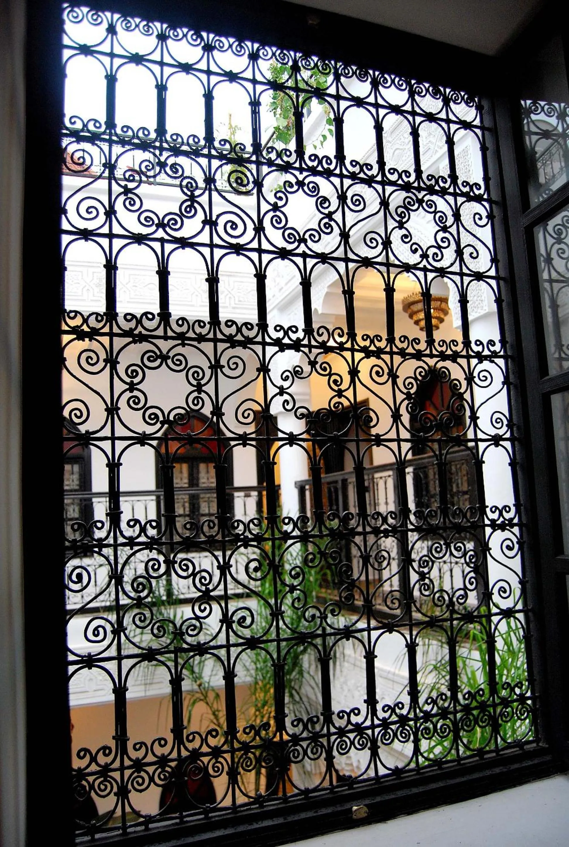 Decorative detail in Hotel Riad Todos