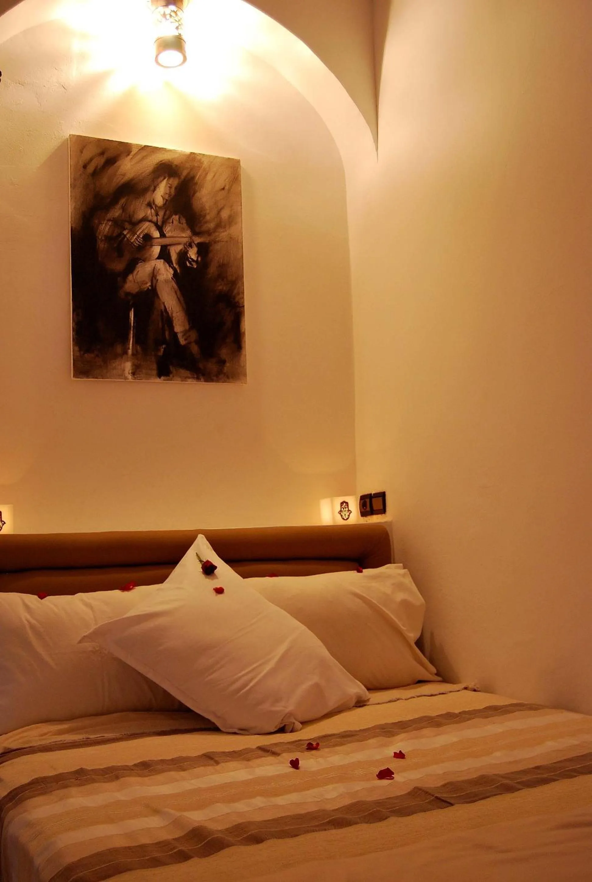 Bed in Hotel Riad Todos