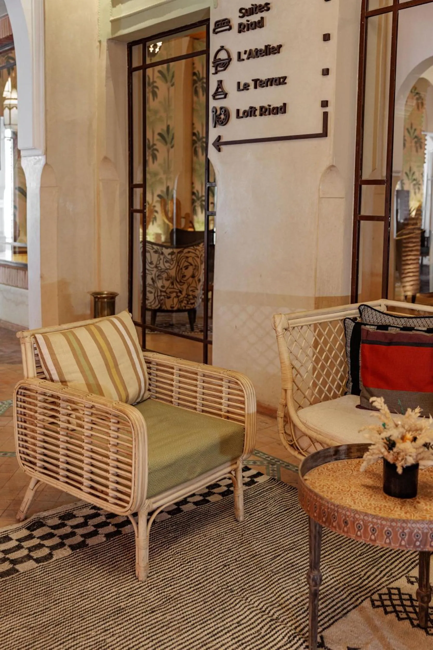 Living room in Jaal Riad Resort Adults Only