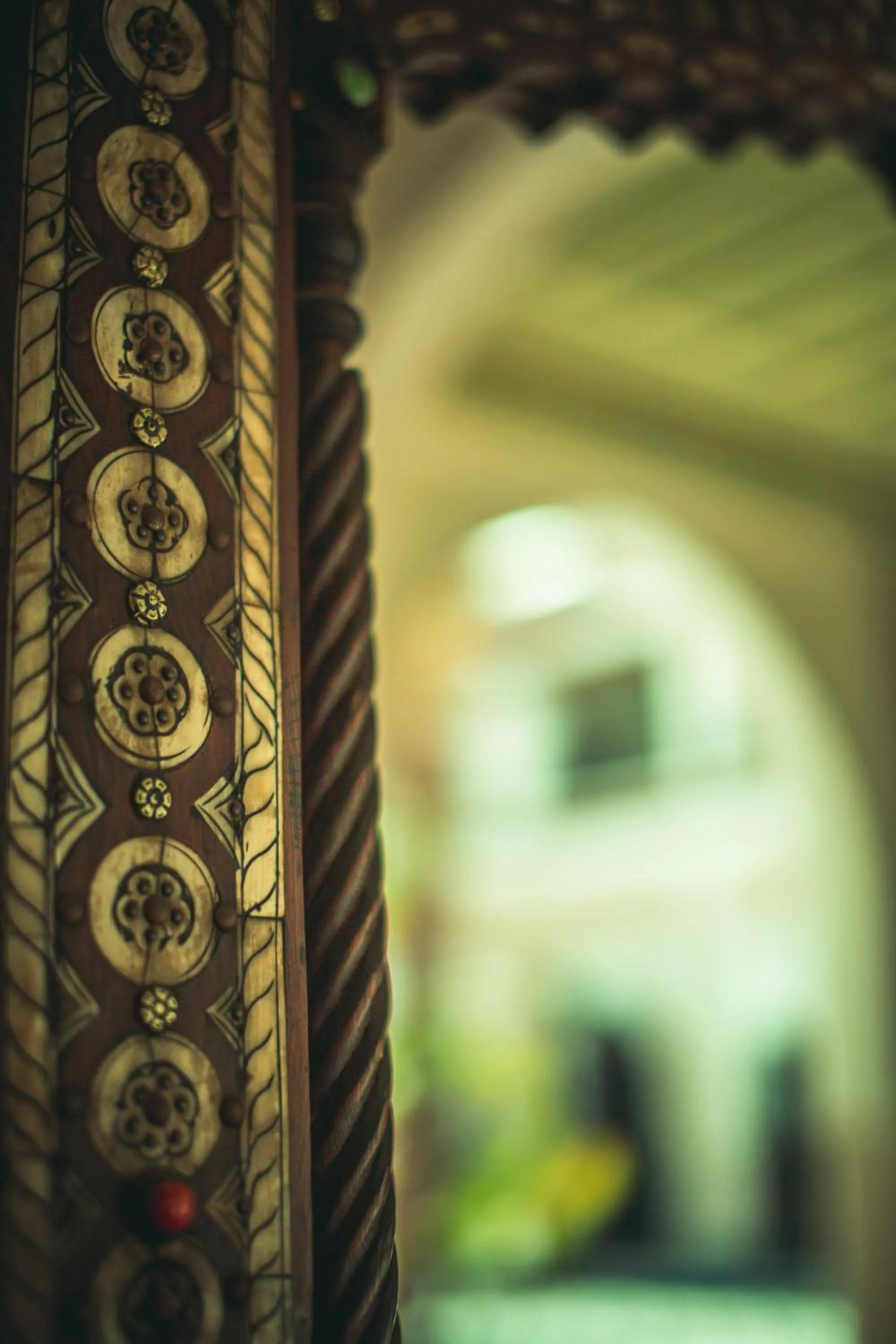 Decorative detail in Jaal Riad Resort