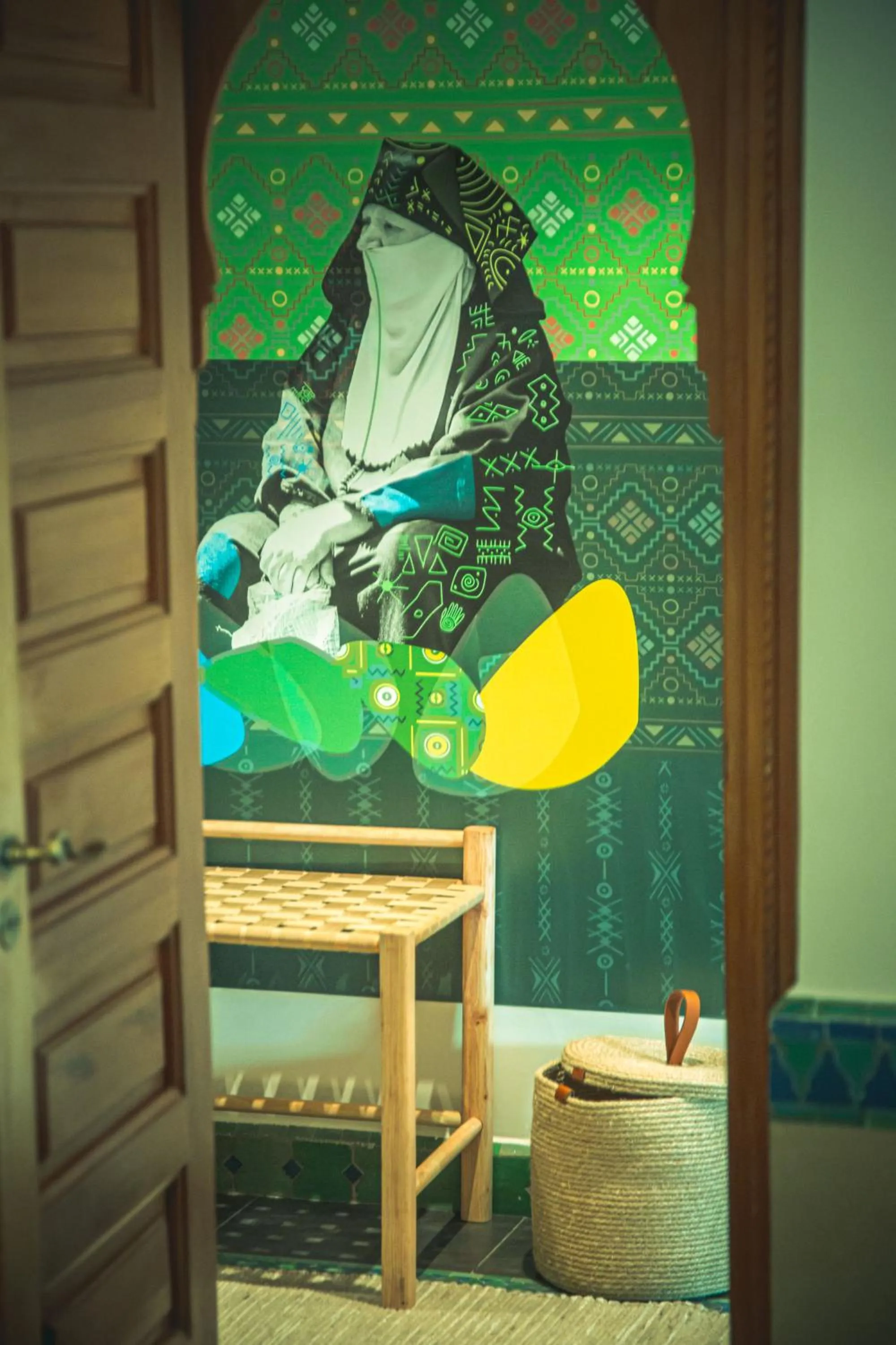 Steam room in Jaal Riad Resort