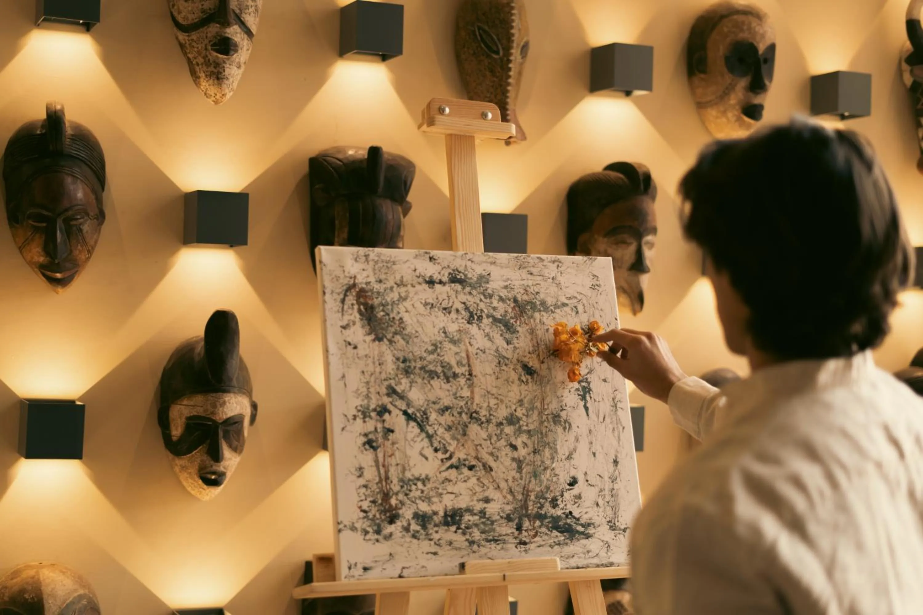 Decorative detail in Jaal Riad Resort