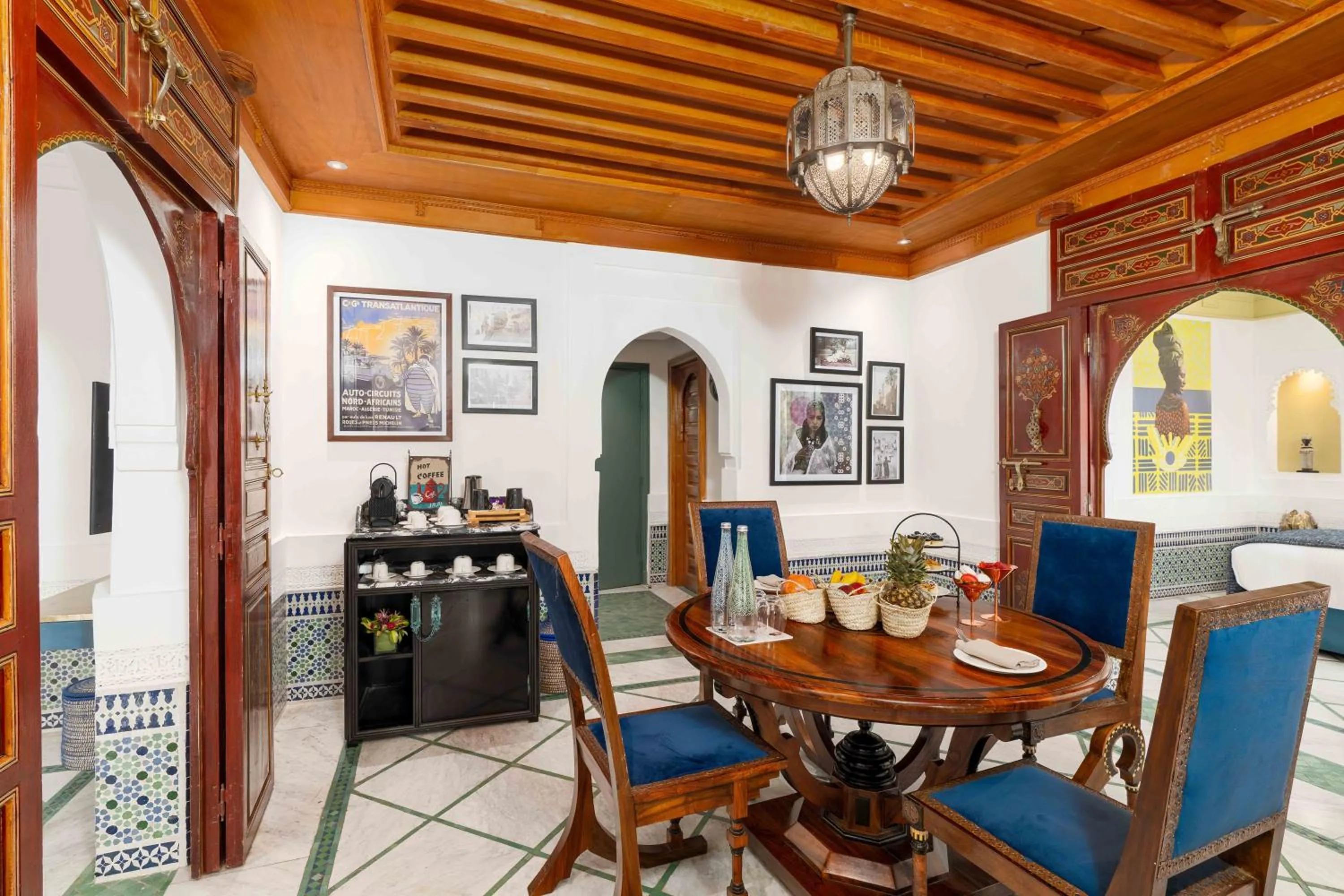 Dining area in Jaal Riad Resort