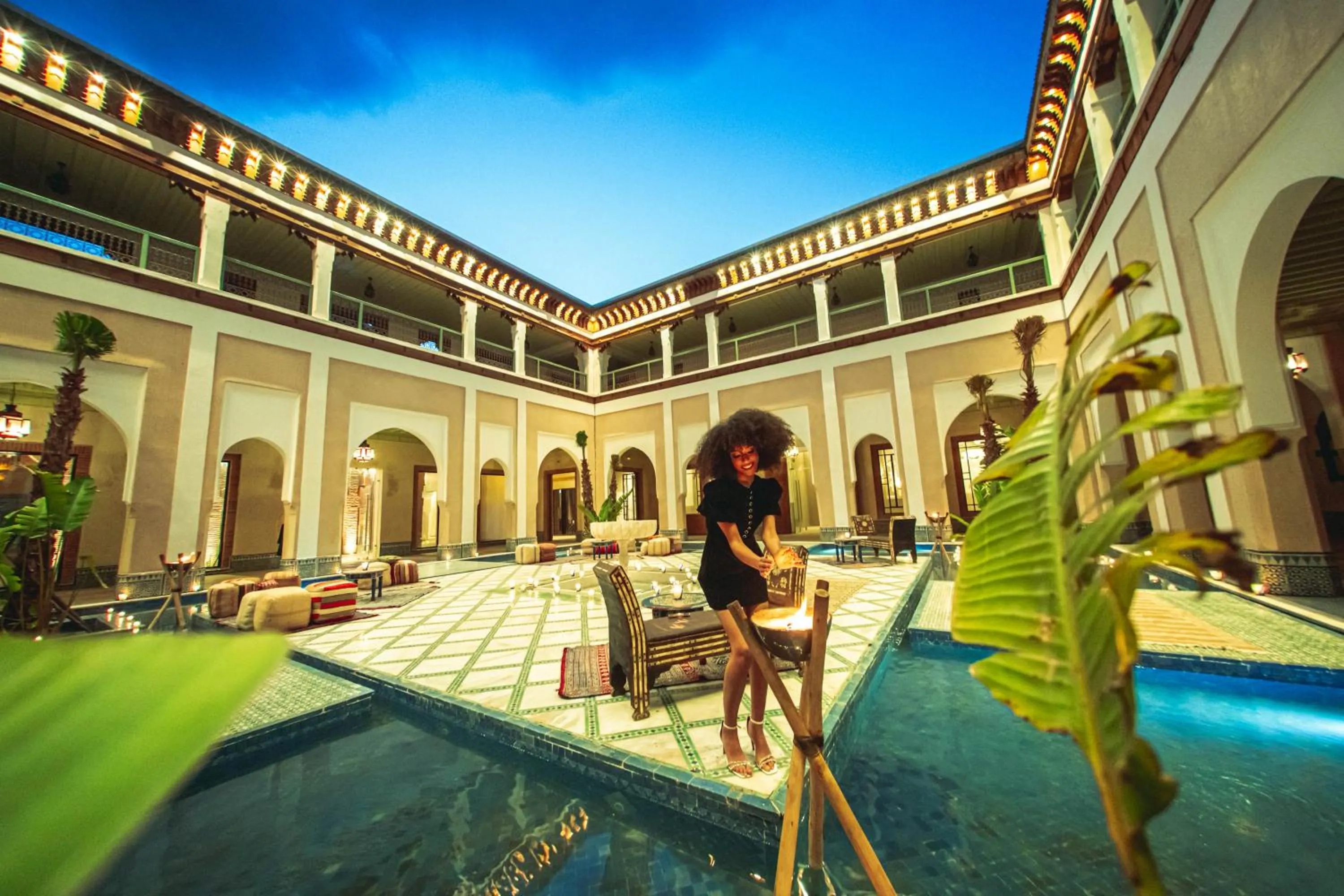 Property building in Jaal Riad Resort