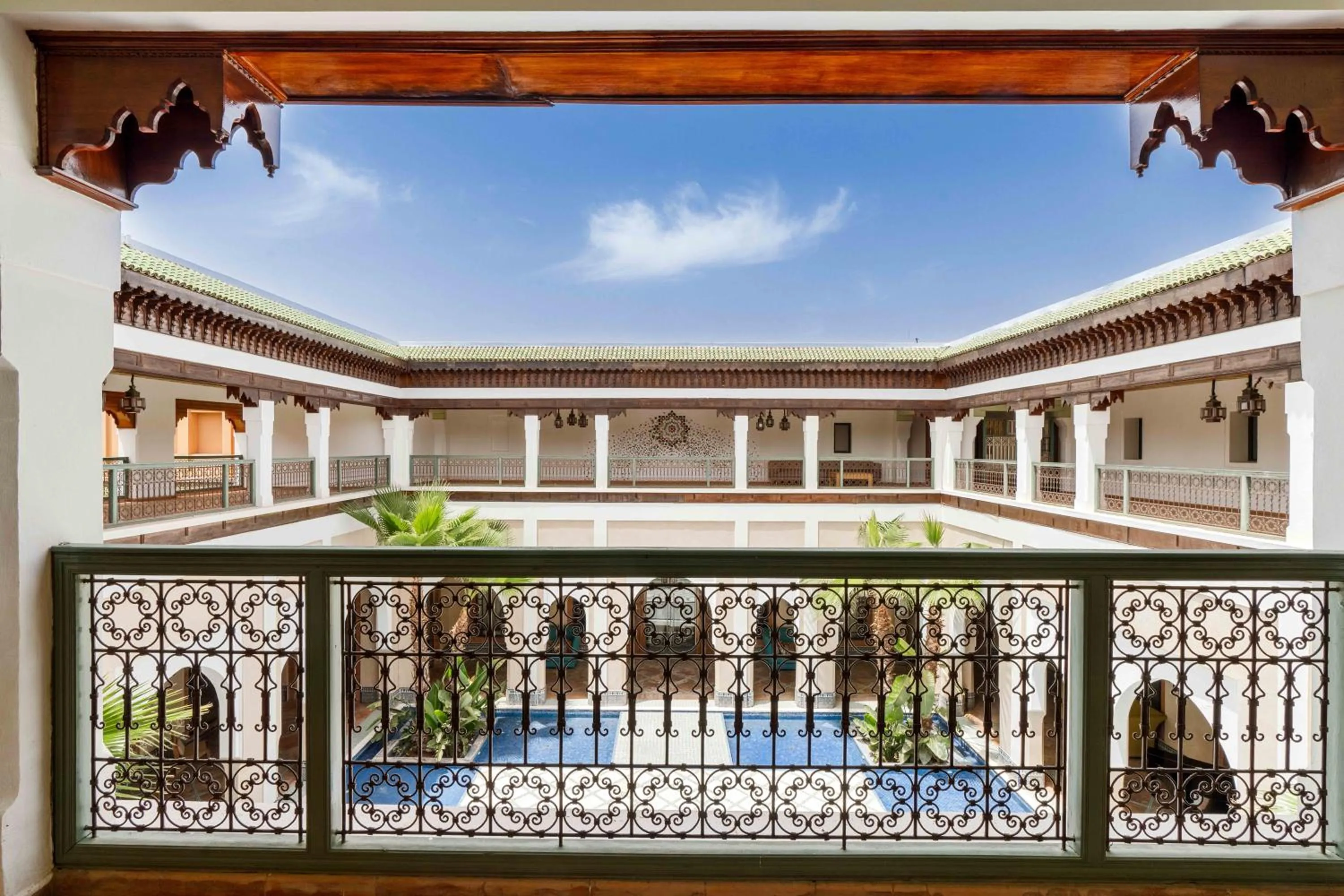 Patio in Jaal Riad Resort